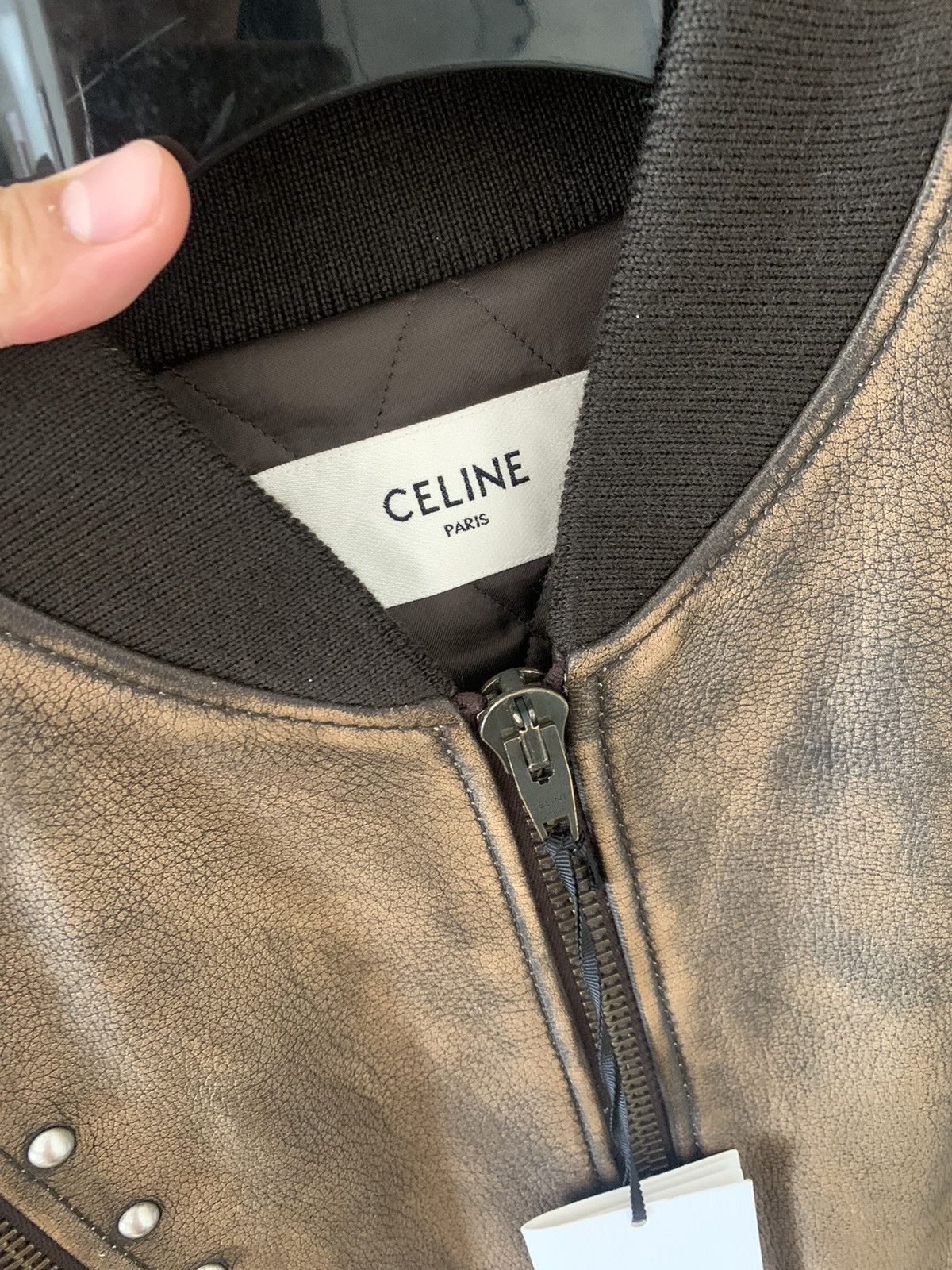Celine Celine 2021FW Studded Deerskin Vest Size US M / EU 48-50 / 2 - 2 Thumbnail