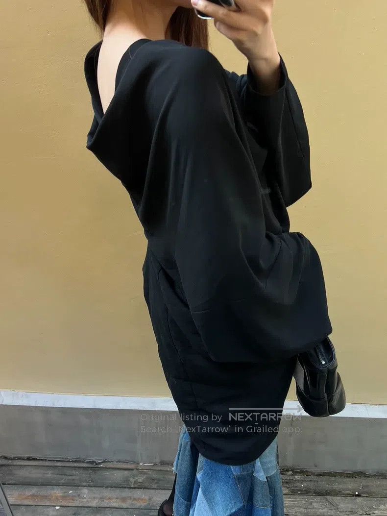 Junya Watanabe Junya Watanabe Deconstructed off-shoulder wrap kimono-styl Size XS / US 0-2 / IT 36-38 - 1 Thumbnail