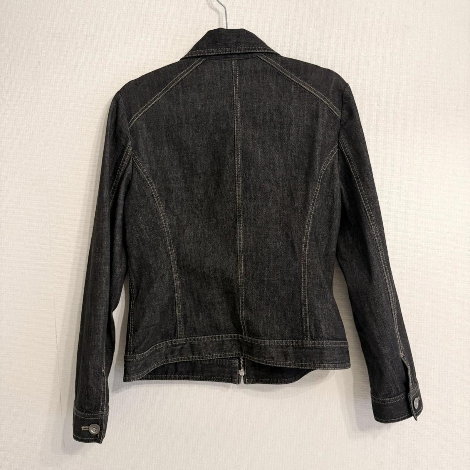 Other Slim fit whimsy goth futuristic denim jacket Size XS / US 0-2 / IT 36-38 - 2 Thumbnail