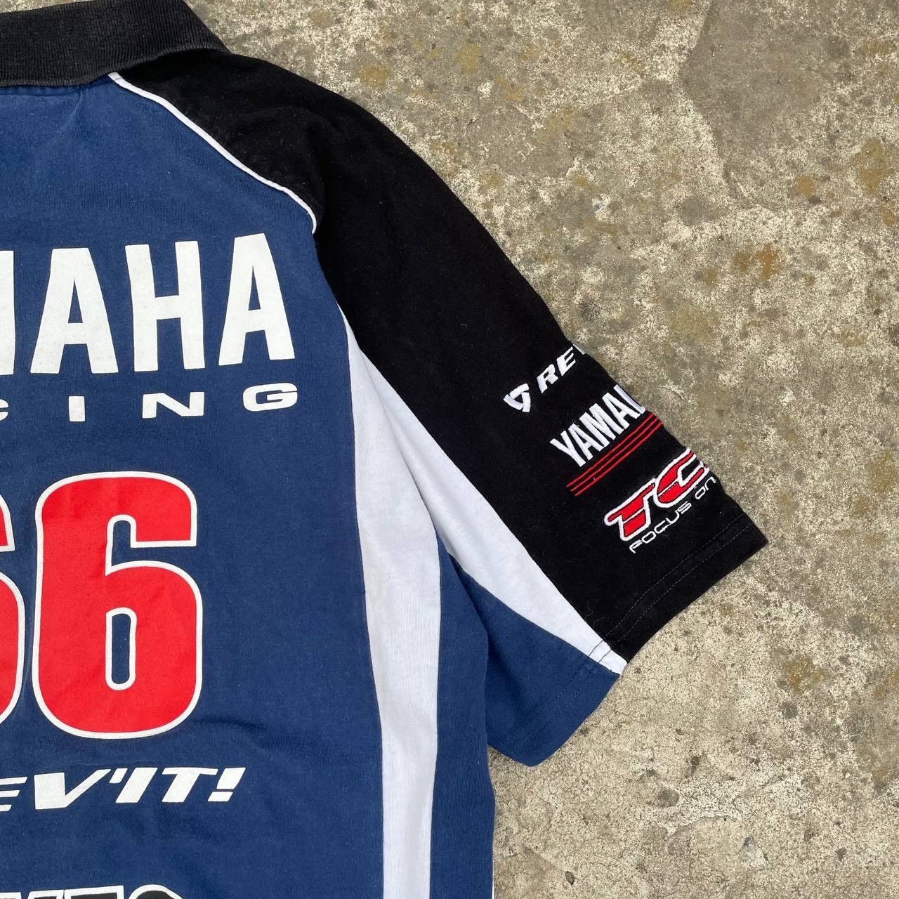 Yamaha Vintage Yamaha Racing Polo Car F1 Y2K Hype Trend Staff Pick Size US M / EU 48-50 / 2 - 10 Thumbnail