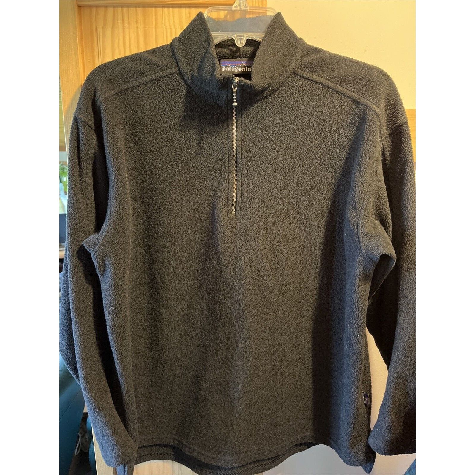 Patagonia Patagonia Jacket Mens Medium Black Fleece Outdoors Hiking LS Size US M / EU 48-50 / 2 - 1 Thumbnail