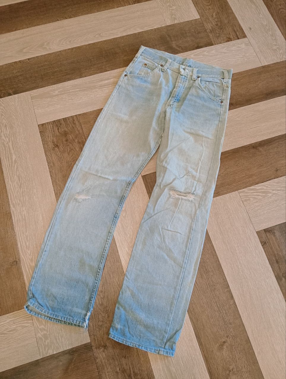Lee VINTAGE LEE RIDERS TALON ZIPPER JEANS Size US 31 - 16 Thumbnail