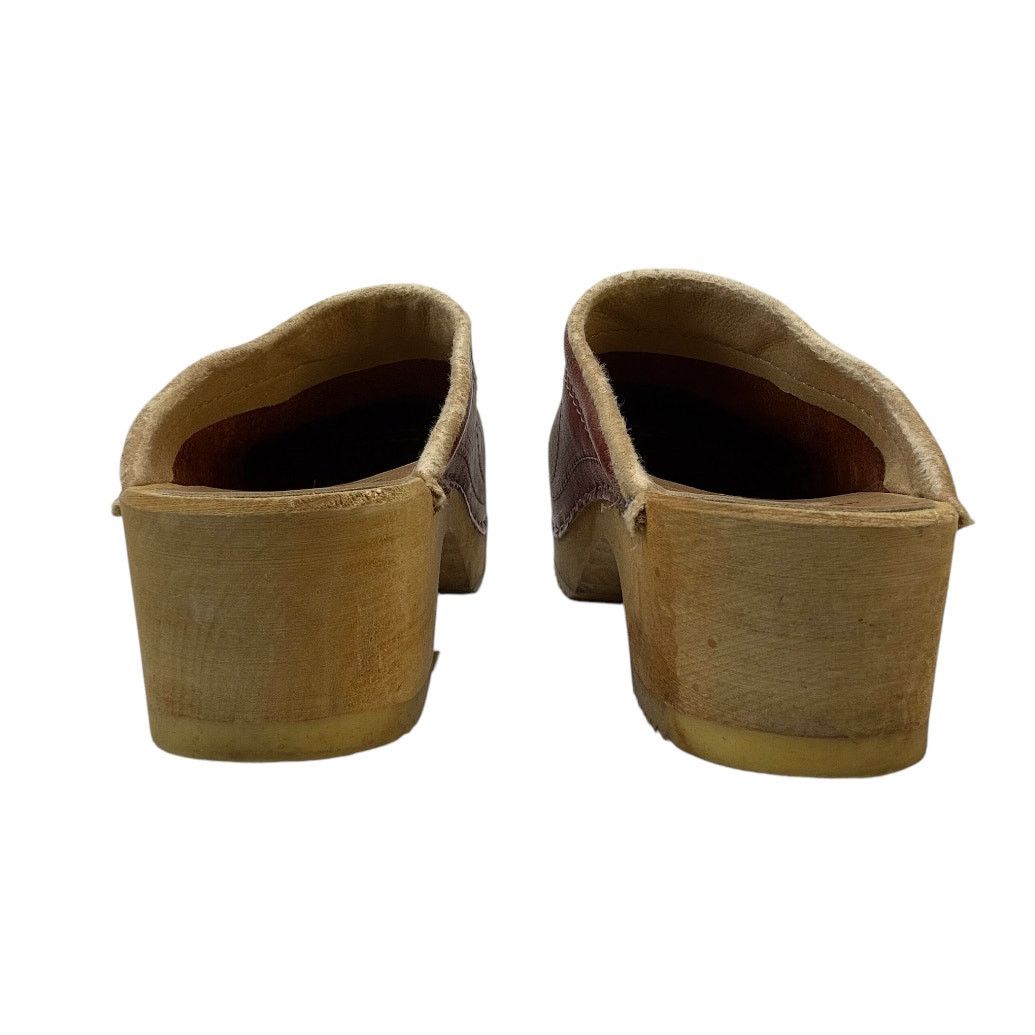 & Other Stories Olaf Daughters Vintage 70s Swedish Wooden Clogs Size 37 Size US 6.5 / IT 36.5 - 8 Thumbnail