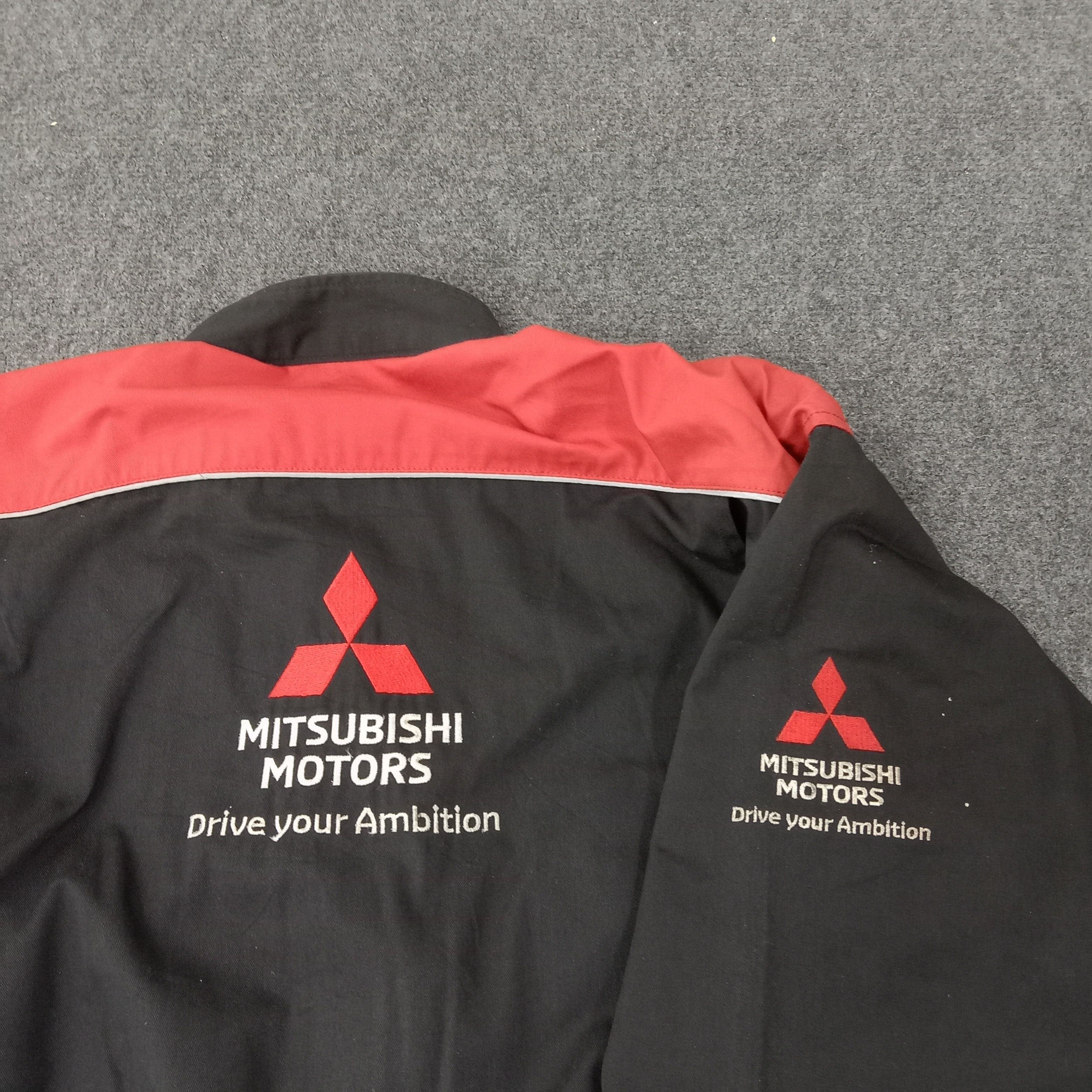 Japanese Brand Mitsubishi Motors Racing Team Coverall Jacket C257N4 Size US XL / EU 56 / 4 - 2 Thumbnail