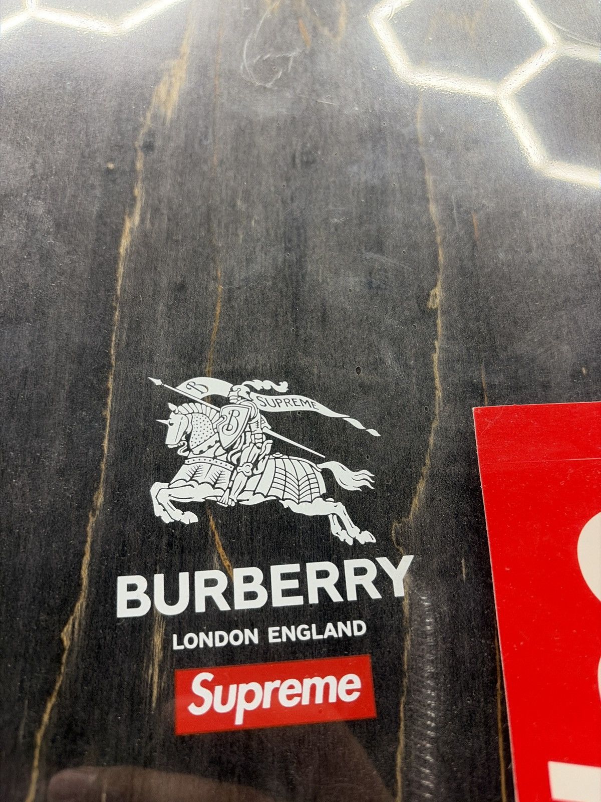 Supreme Supreme Burberry Skateboard Deck Beige Size ONE SIZE - 3 Thumbnail
