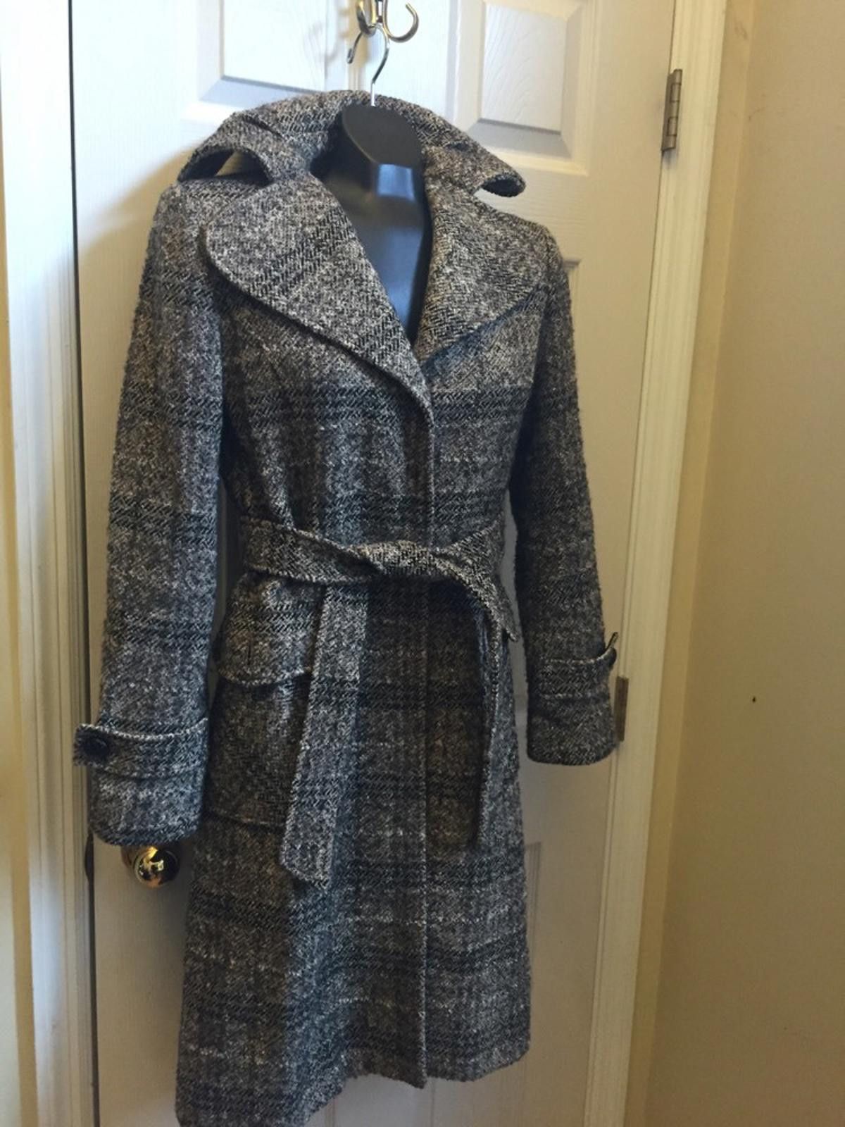 Other Kenneth Cole Reaction Wool Blend Coat Sz 4 Size S / US 4 / IT 40 - 2 Thumbnail