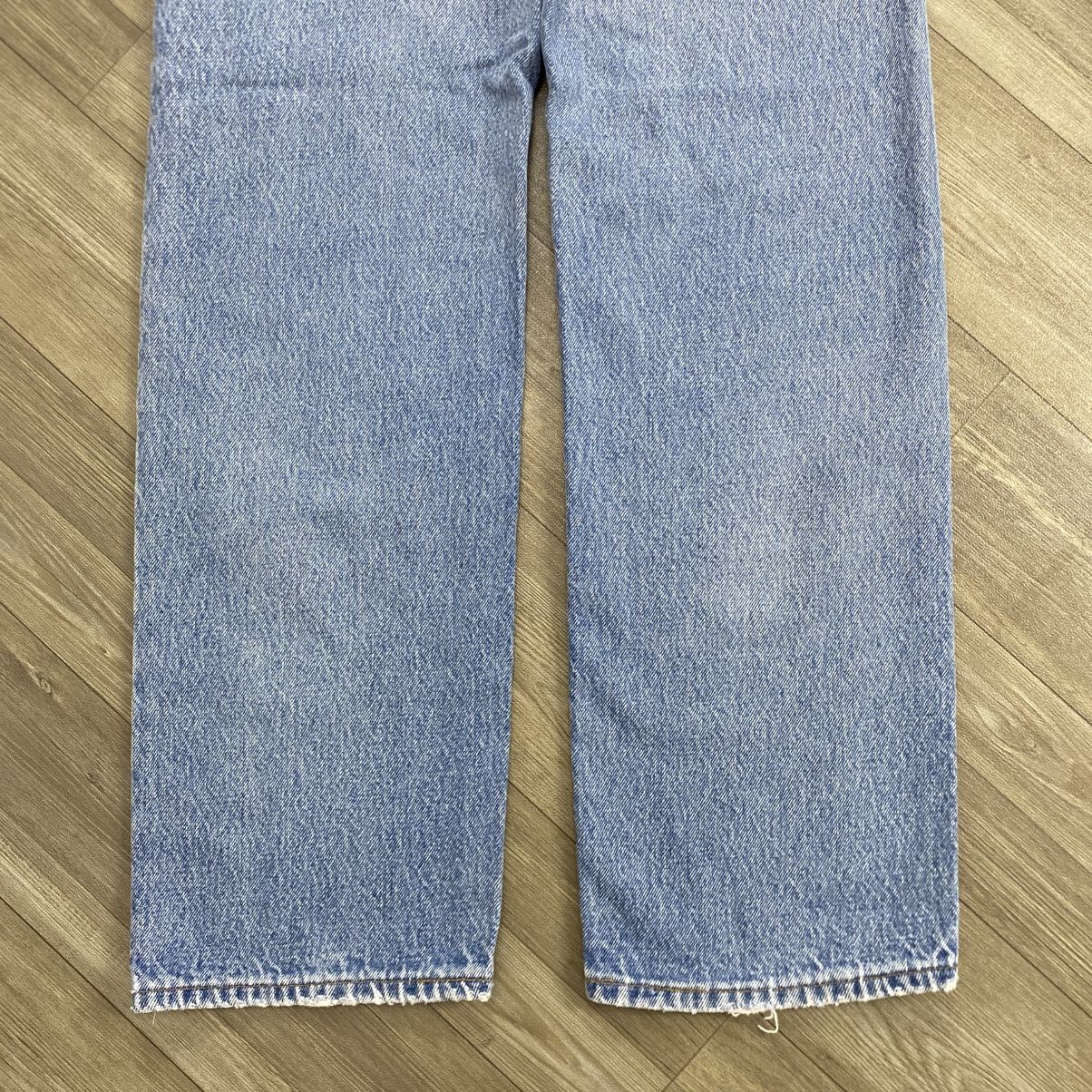Levi's Vintage Clothing 🇺🇸1990s Vintage Levis 501 USA 30x33 #501 Blue Jeans Size US 29 - 15 Thumbnail