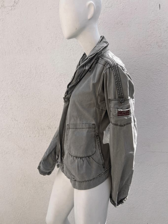 Marithe + Francois Girbaud Marithe Francois Girbaud Jacket Bomber Multipocket EX0099 Size M / US 6-8 / IT 42-44 - 6 Thumbnail
