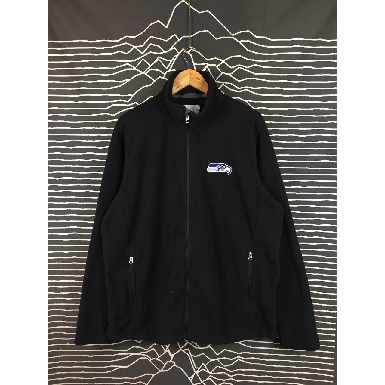 NFL × Sports Specialties Seattle Seahawks NFL Full-Zip Fleece Track Jacket Size US L / EU 52-54 / 3 - 2 Thumbnail