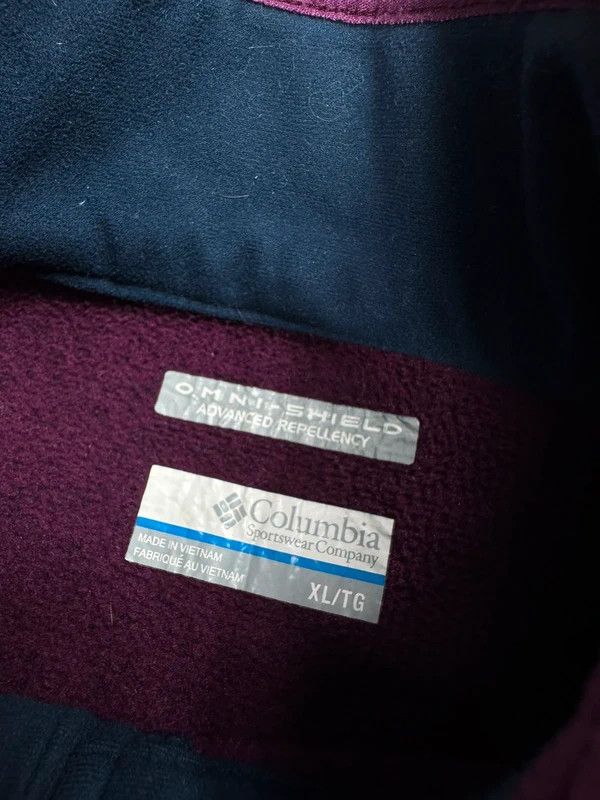 Columbia Columbia fleece zip purple logo outdoor XL Size XL / US 12-14 / IT 48-50 - 5 Thumbnail