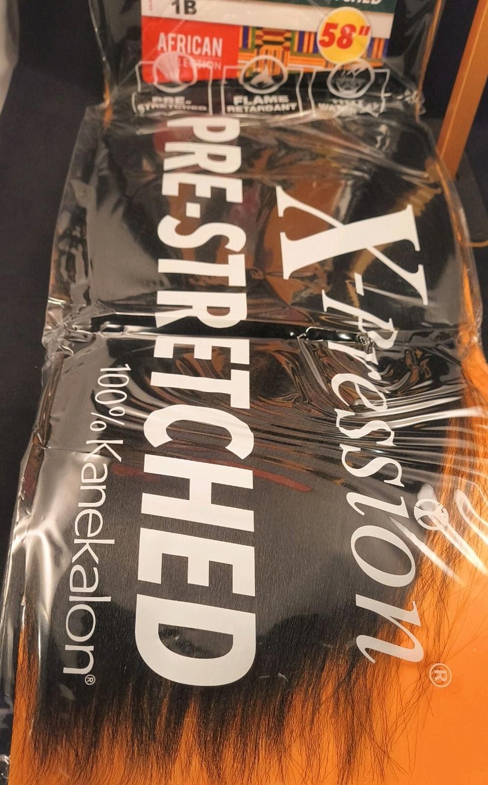 Other 3X Sensationnel African Collection Pre Stretched Hair 2X72 Size ONE SIZE - 5 Thumbnail