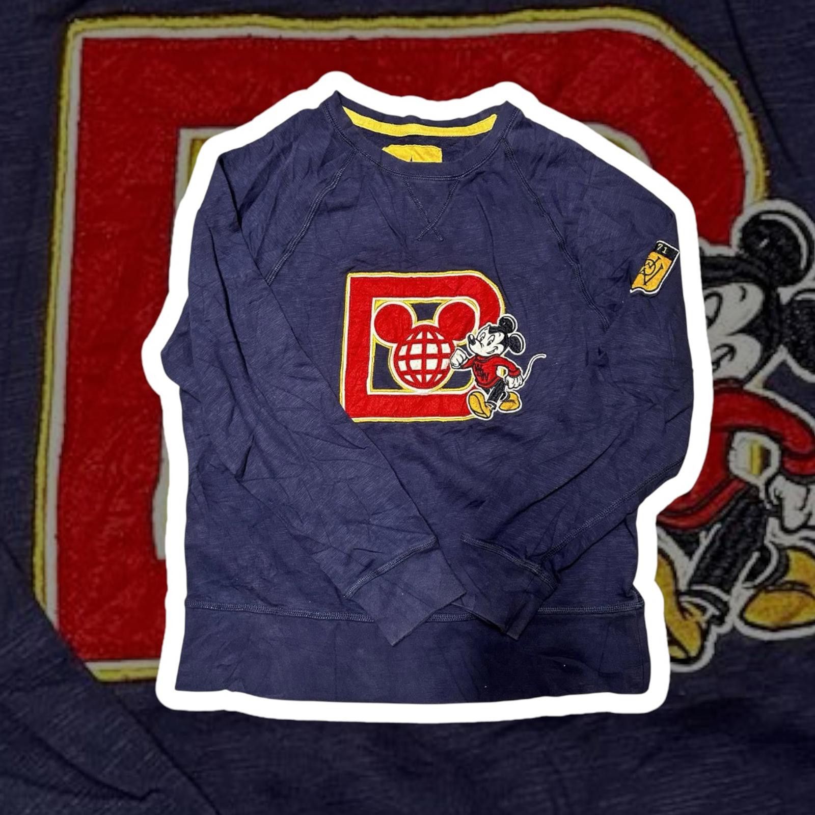 Designer Disney Parks Mickey Mouse Sweatshirt - Vintage Style Size US L / EU 52-54 / 3 - 1 Thumbnail
