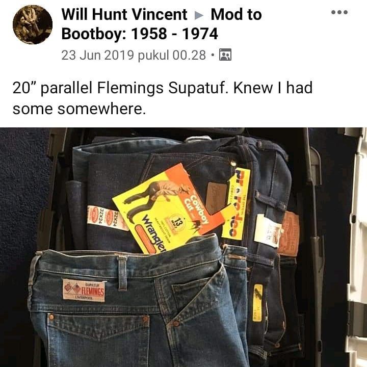 Wrangler Wrangler 20” parallel Flemings Supatuf Bootcut Size 31 Size US 31 - 6 Thumbnail