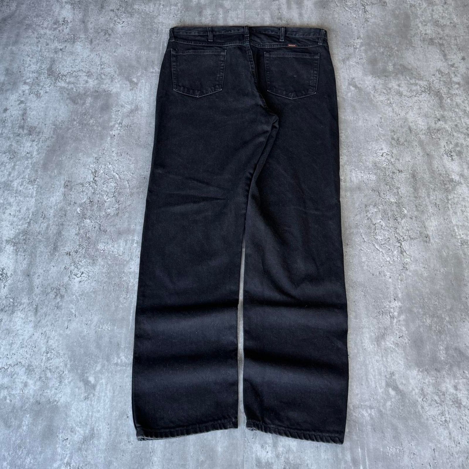 Japanese Brand × Vintage Vintage Y2K Black Grunge Opium Levi’s Style Denim Jeans Size US 39 - 2 Thumbnail