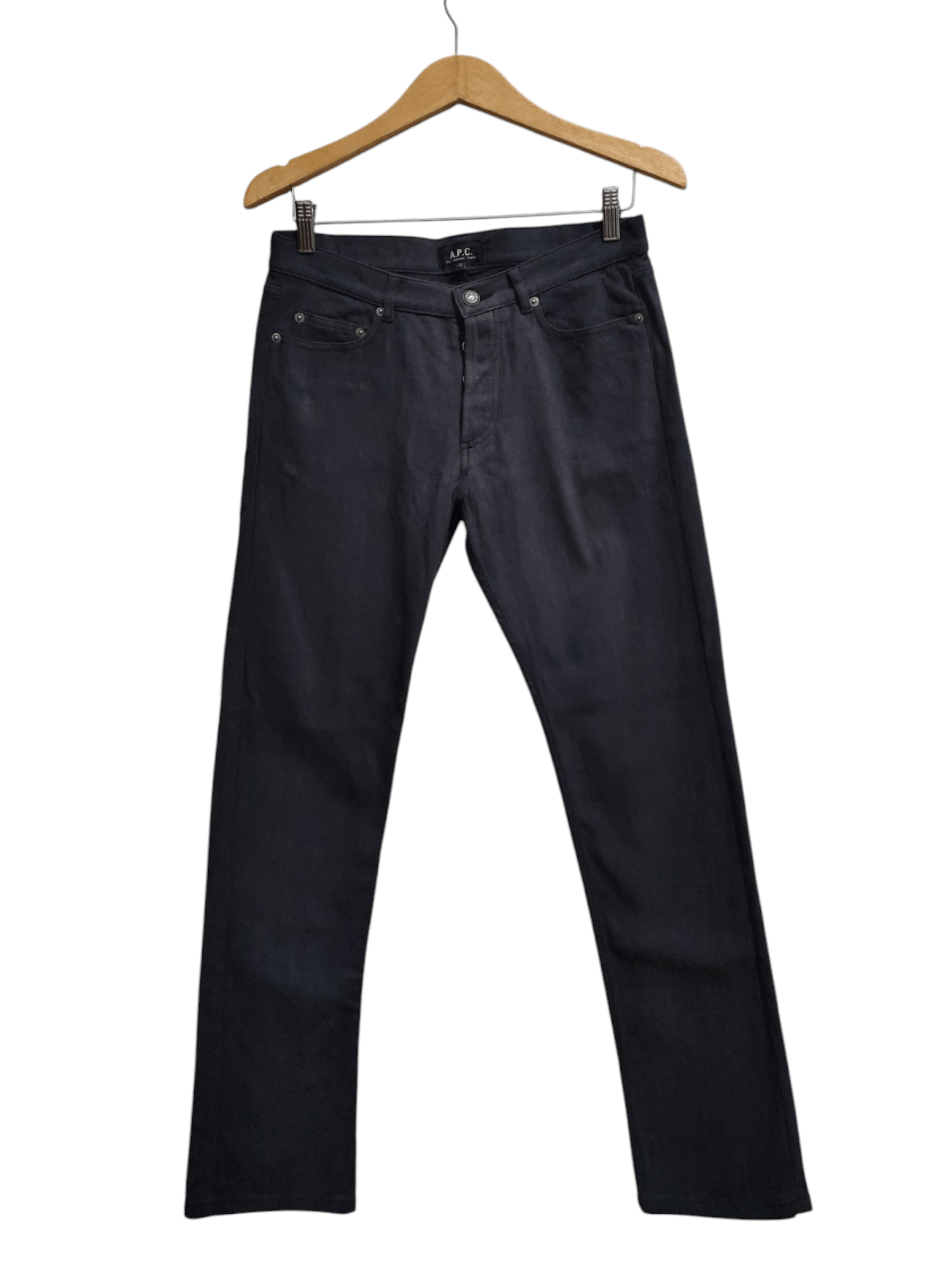 A.P.C. × Designer × Japanese Brand Vintage A.P.C. Gray Slim fit Jeans Size US 30 / EU 46 - 1 Thumbnail
