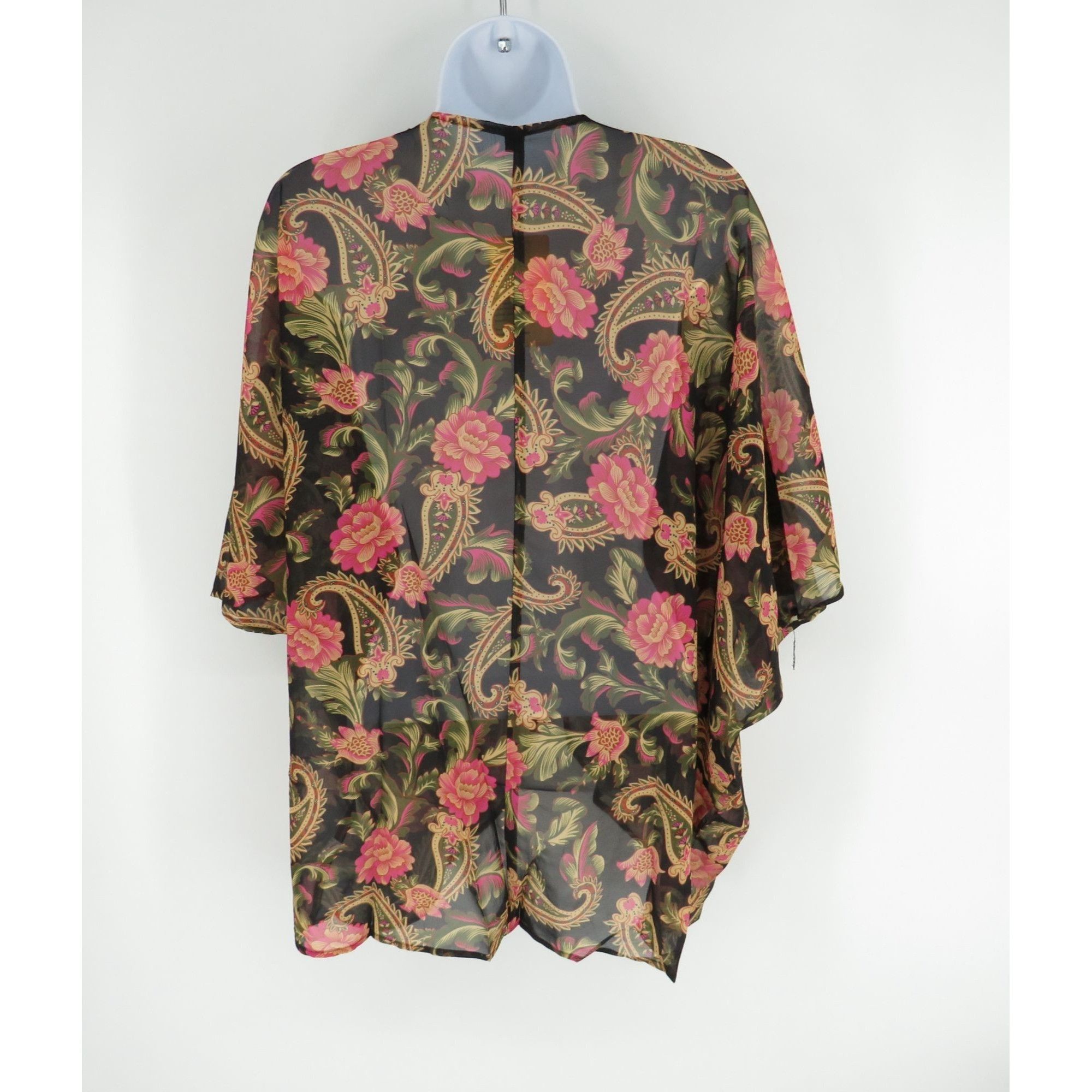 Other Traleubie Women's Sheer Open Front Beach Cover Up XS Top New Size ONE SIZE - 2 Thumbnail