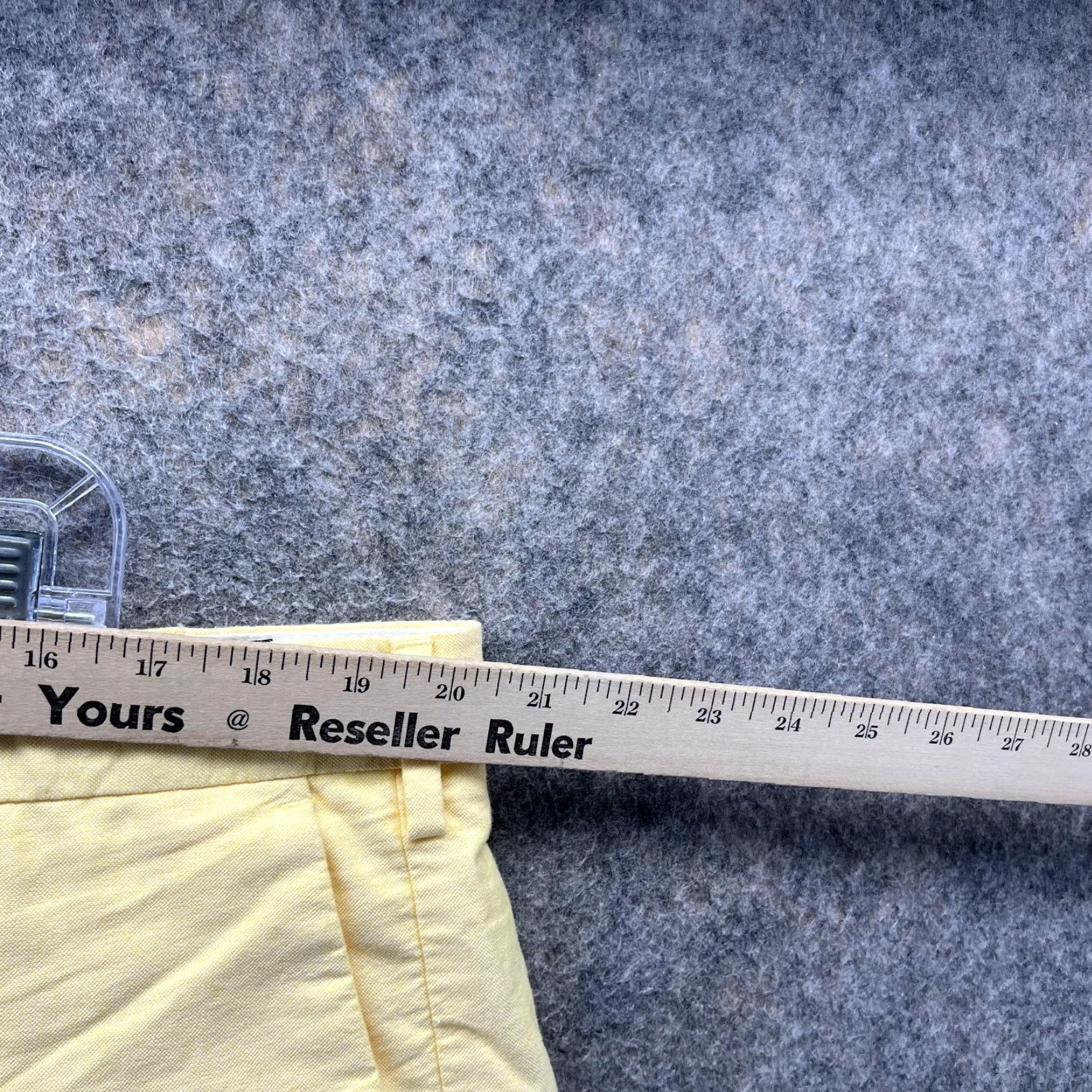 Polo Ralph Lauren Polo Ralph Lauren Shorts Men 38 Yellow Chino Flat Front Classic Fit Pony Vtg Size US M / EU 48-50 / 2 - 5 Thumbnail