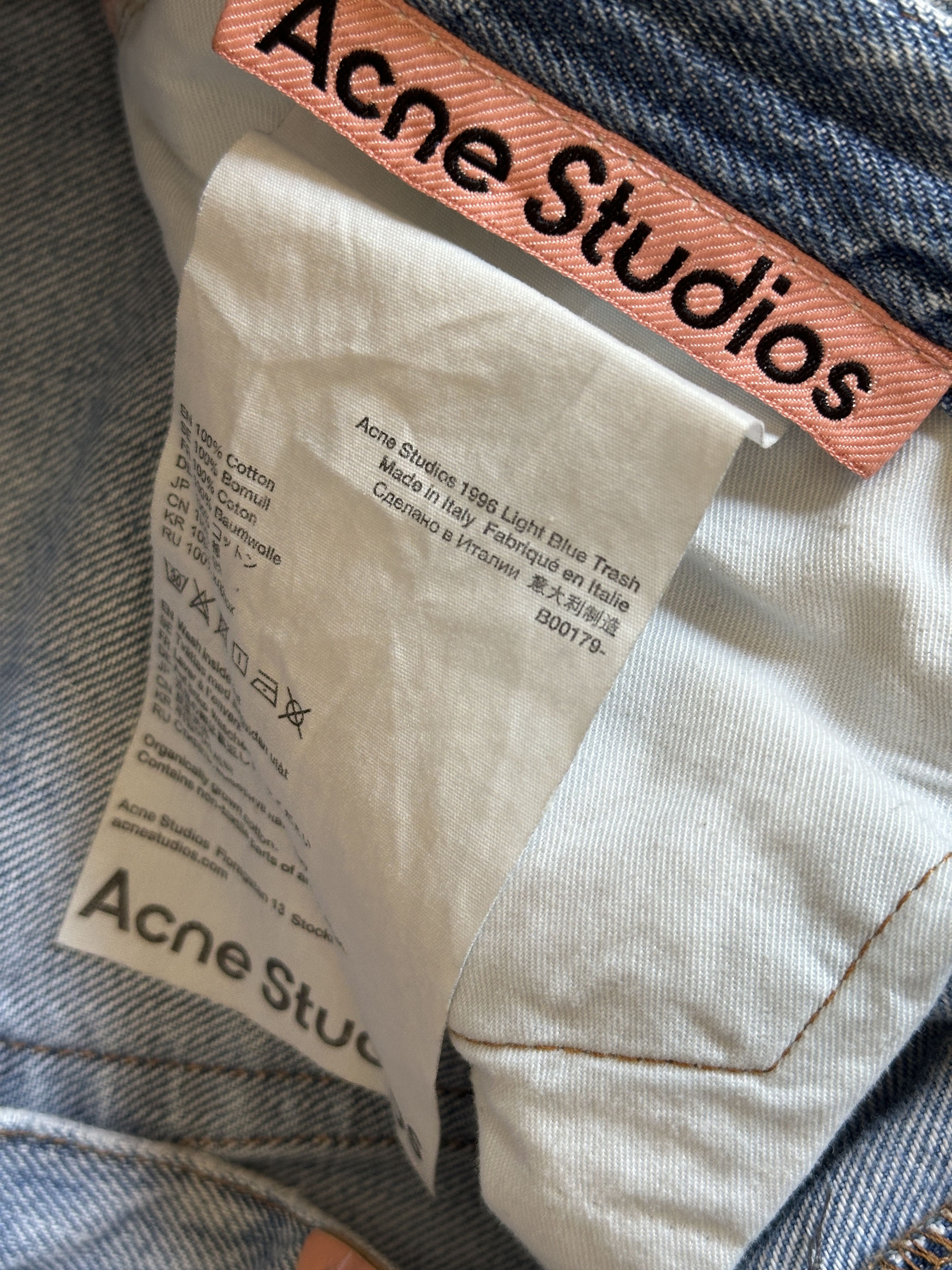 Acne Studios Acne Studios 1996 Light Blue Trash Jeans Size US 32 / EU 48 - 4 Thumbnail