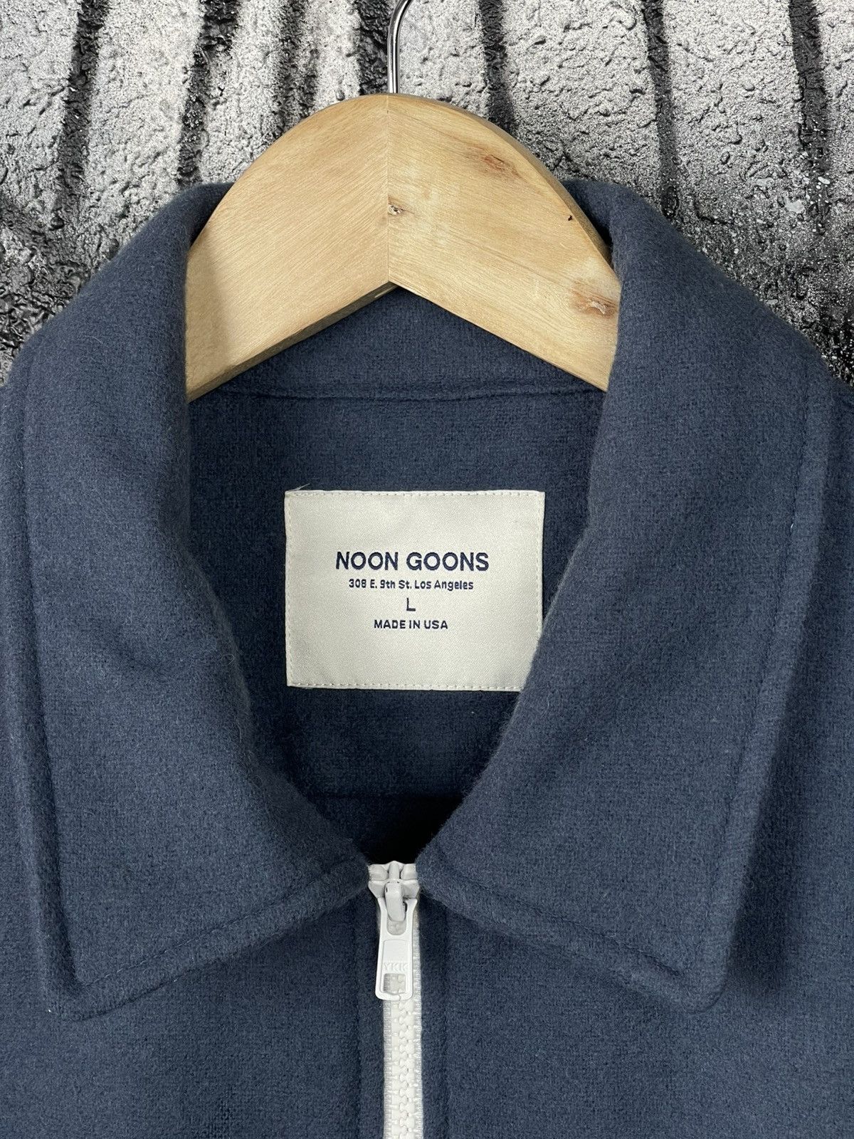 Noon Goons Noon Goons Blue Wool Full Zip Jacket Men’s Size L Size US L / EU 52-54 / 3 - 6 Thumbnail