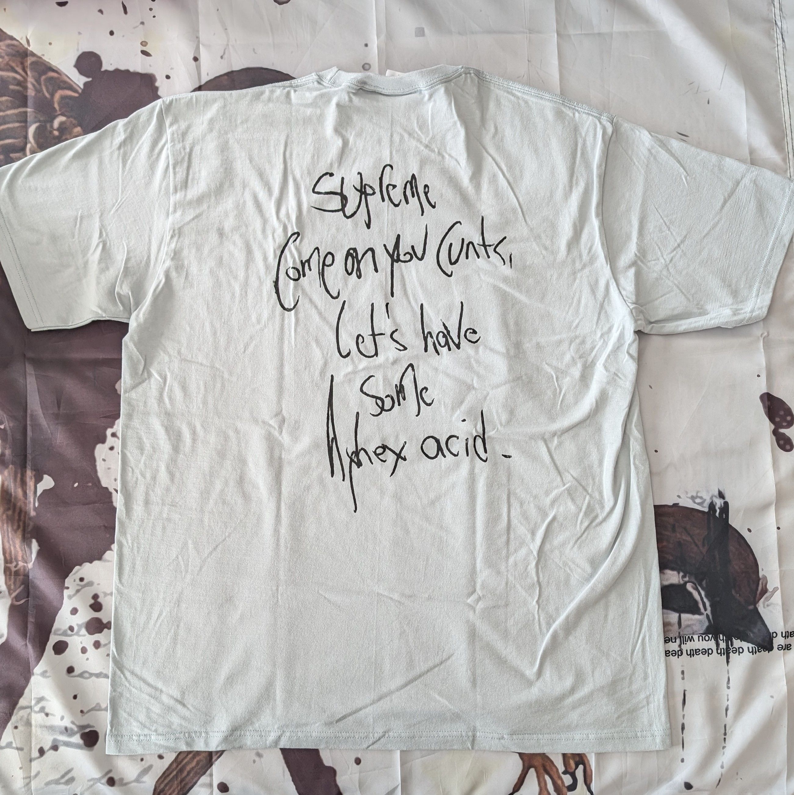 Supreme x Aphex Twin Windowlicker Tee Size US XL / EU 56 / 4 - 2 Thumbnail