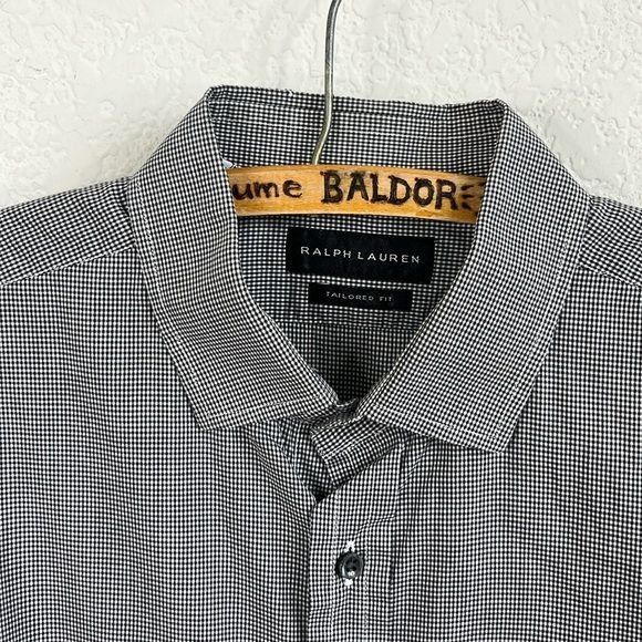 Ralph Lauren Black Label Ralph Lauren Black Label Button Down Shirt Gingham Size US L / EU 52-54 / 3 - 2 Thumbnail