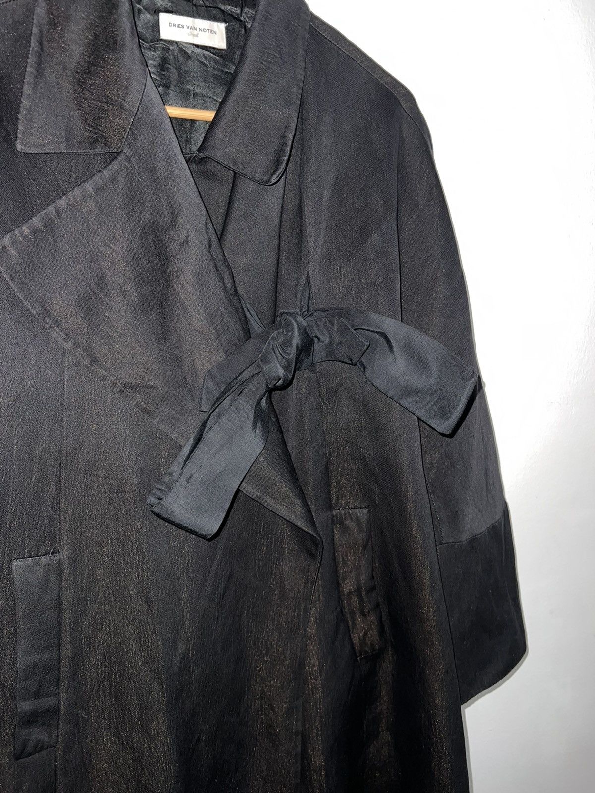 Dries Van Noten Dries Van Noten Golden metal fiber coat Size S / US 4 / IT 40 - 2 Thumbnail