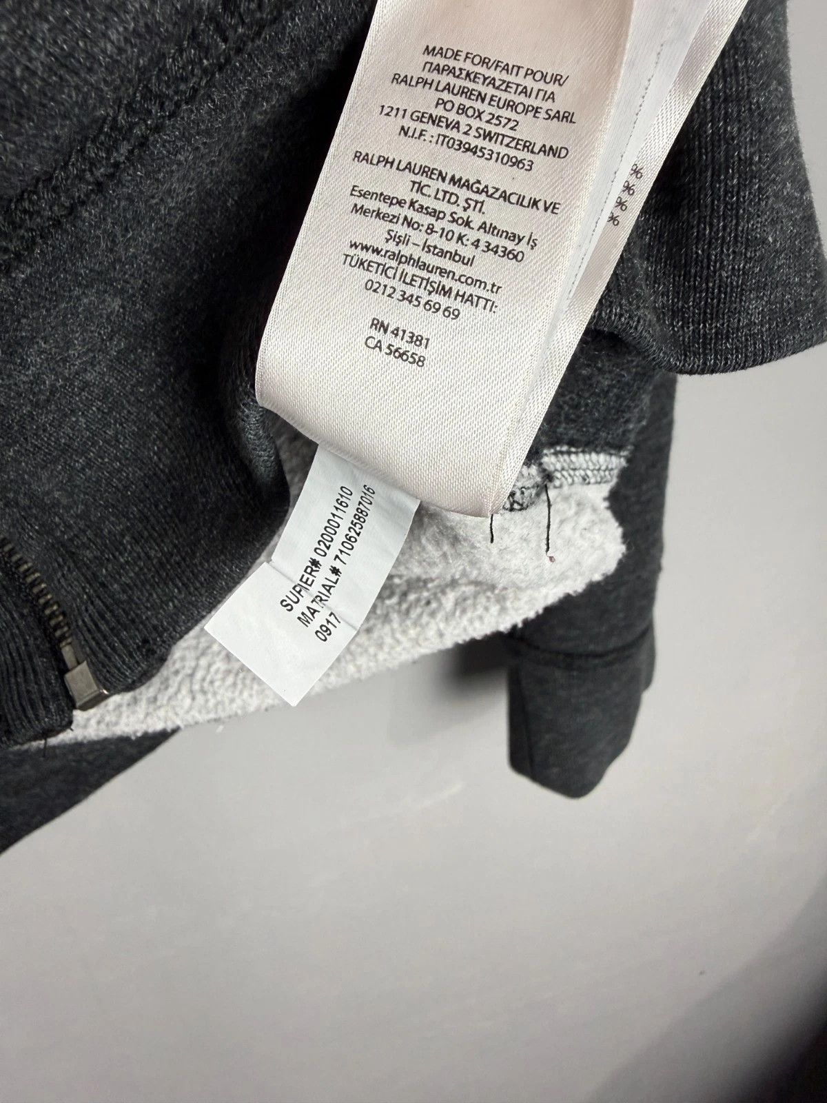 Polo Ralph Lauren Polo Ralph Lauren Zip Up Thermal Hoodie Minimal Athleisure Size US XL / EU 56 / 4 - 7 Thumbnail