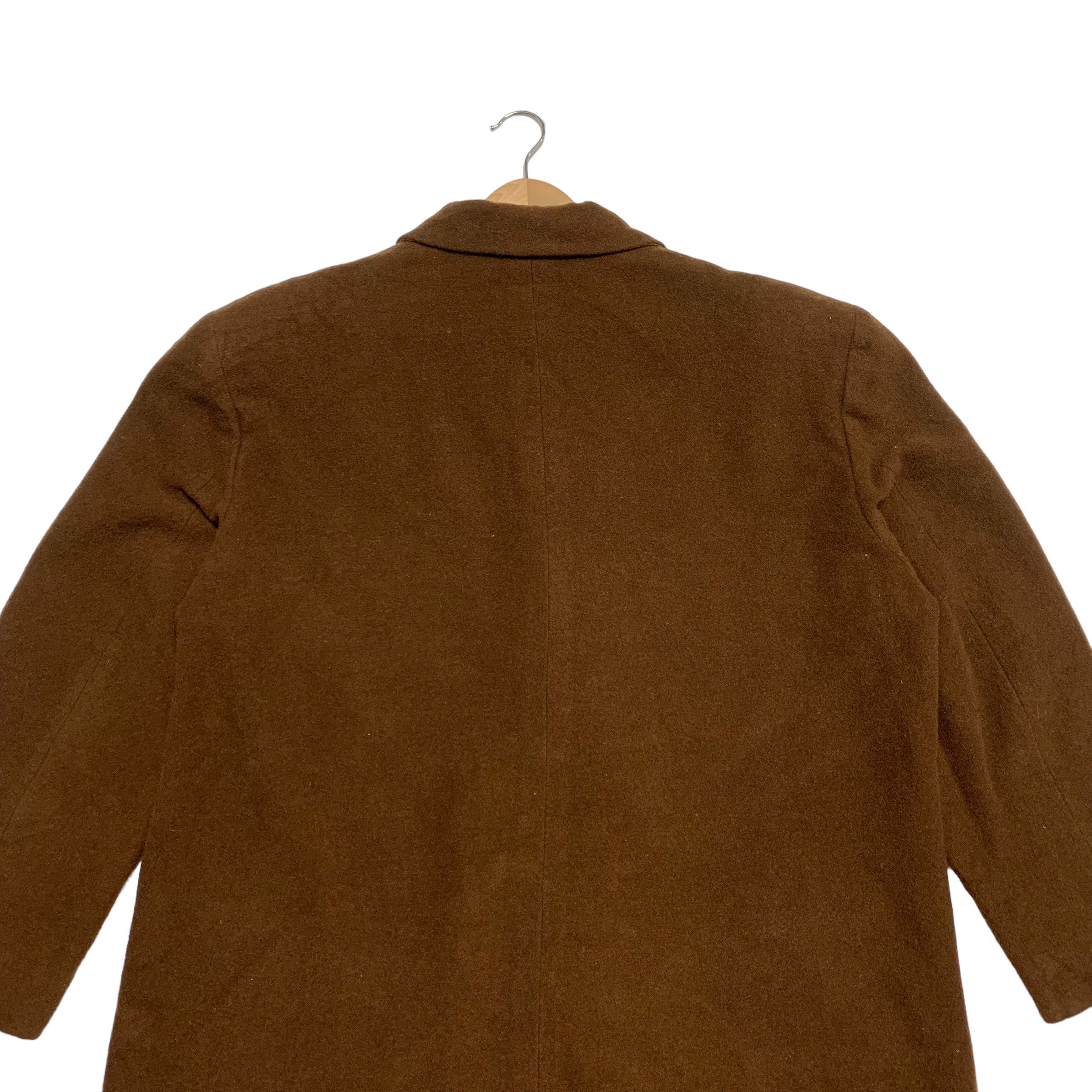 Issey Miyake Issey Miyake Wool Coat Size US L / EU 52-54 / 3 - 7 Thumbnail