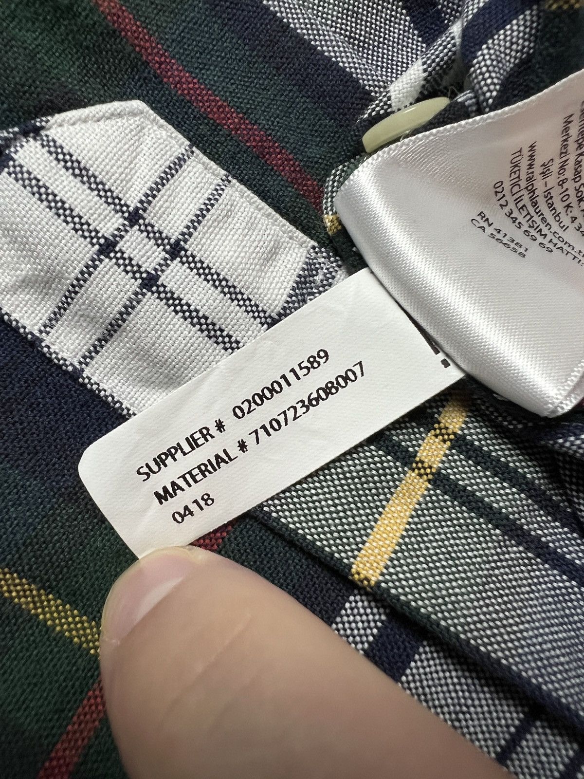 Polo Ralph Lauren Vintage Polo Ralph Lauren Button Up Plaid Shirt Y2K 90s 00s Size US S / EU 44-46 / 1 - 14 Thumbnail