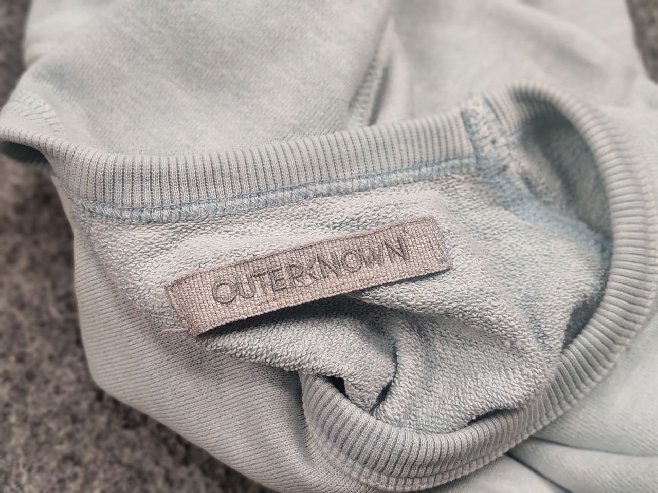 Outerknown Outerknown Sur Sweatshirt Crew Hemp Organic Cotton Blue Size US M / EU 48-50 / 2 - 11 Thumbnail
