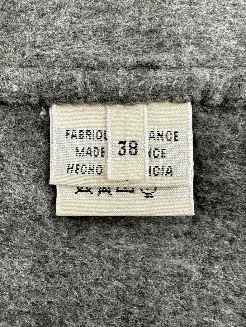 Hermes Hermes Margiela Era Wool Blazer Jacket, Gray Size XS / US 0-2 / IT 36-38 - 9 Thumbnail
