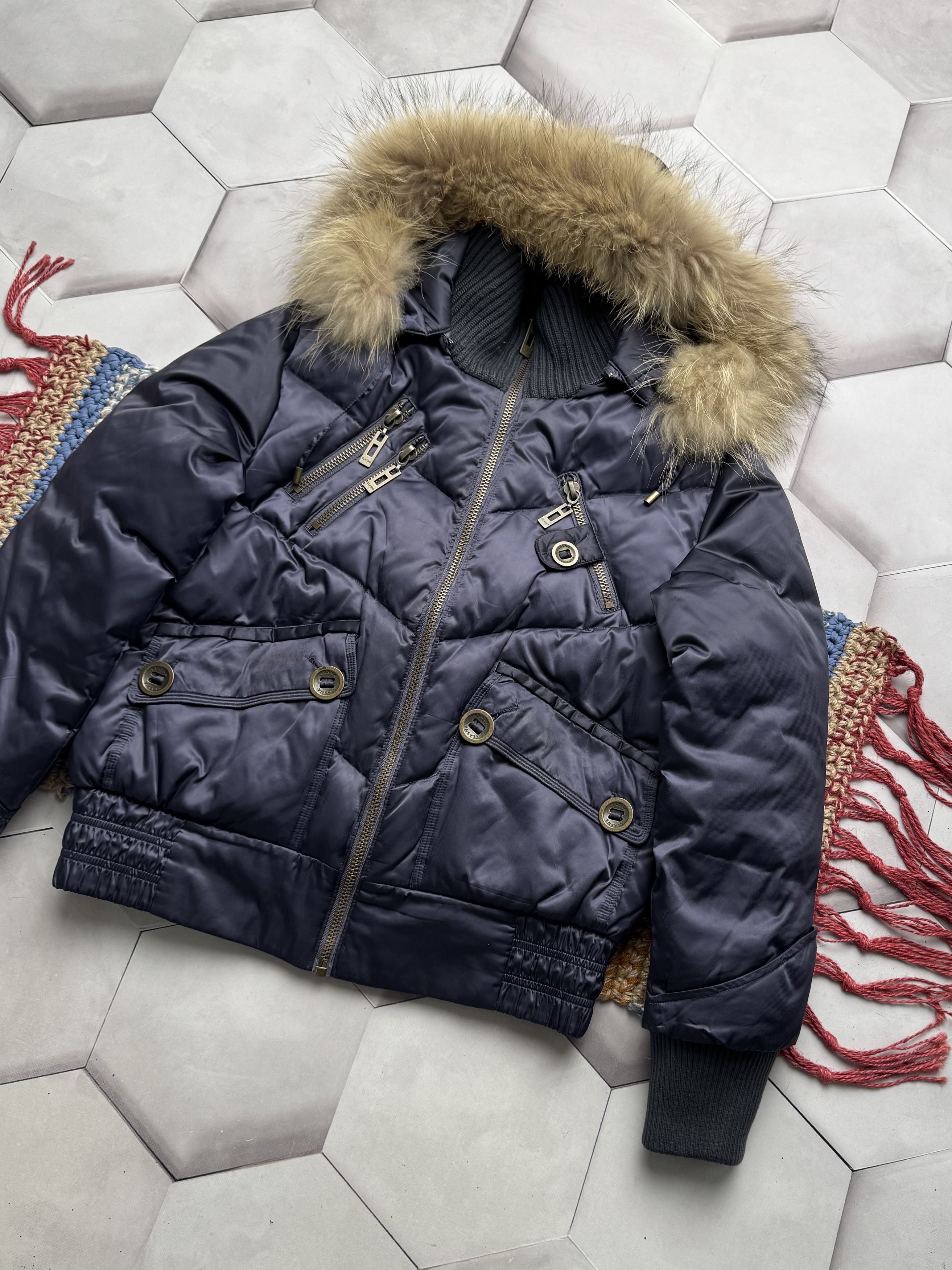 Vintage Down Puffer Cropped Jacket A715