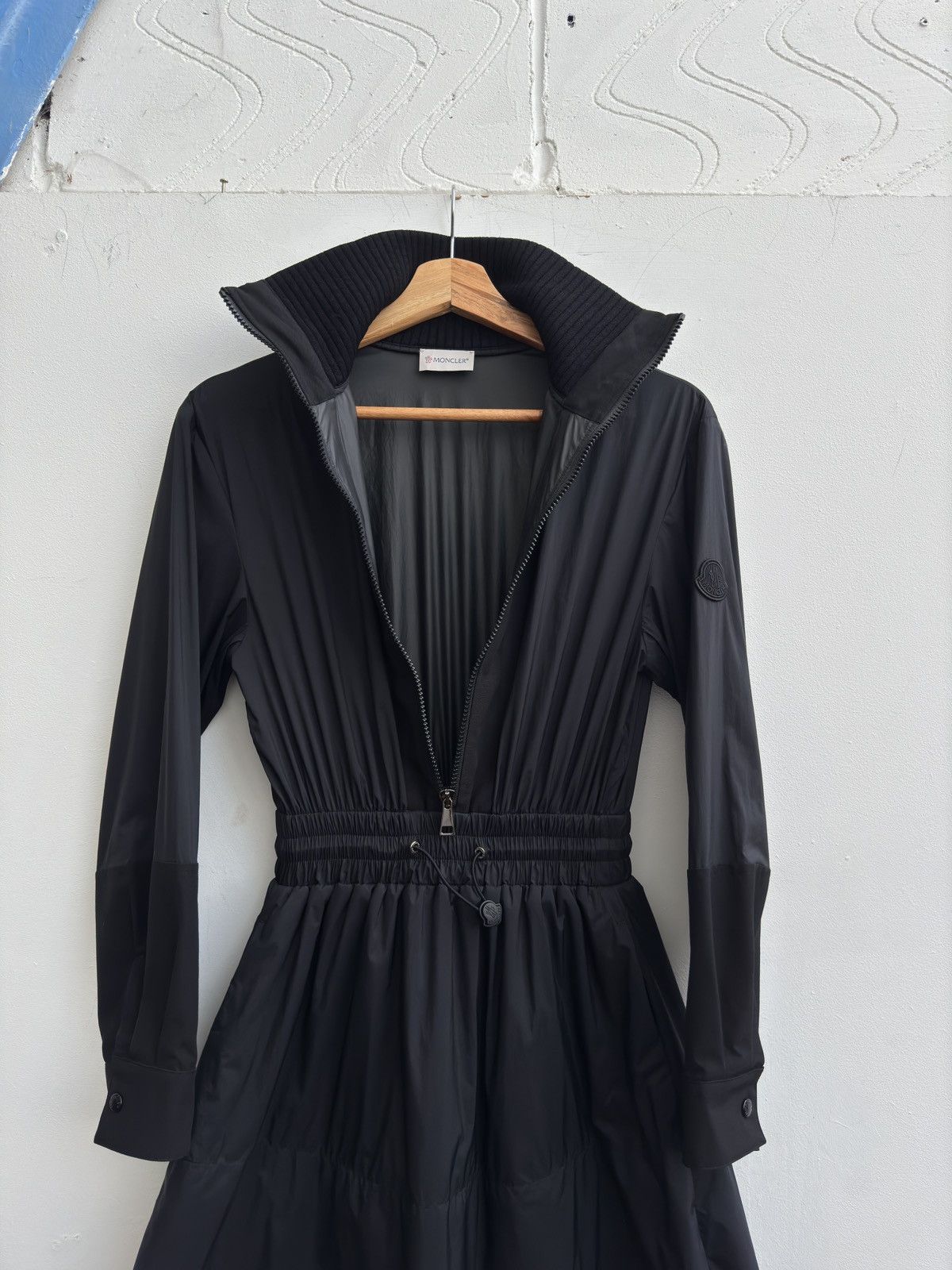 Moncler Moncler Nylon Hybrid Dress In Black Size XS / US 0-2 / IT 36-38 - 11 Thumbnail