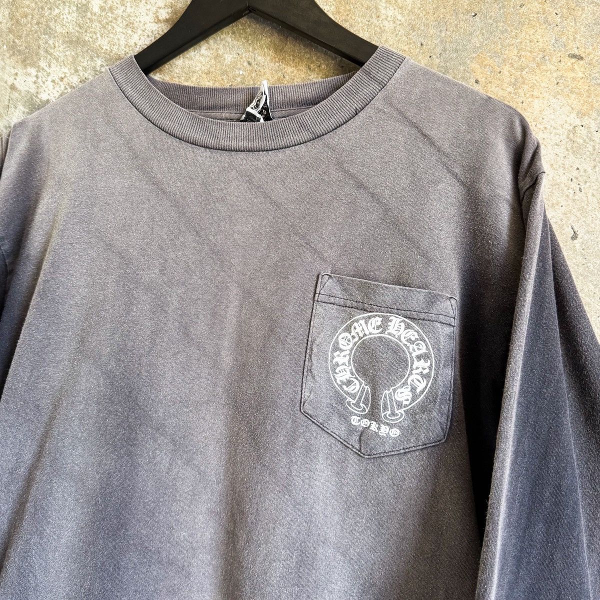 Chrome Hearts Vintage Chrome Hearts “Tokyo FuckYou” Sun Thrashed L/S Shirt Size US M / EU 48-50 / 2 - 3 Thumbnail