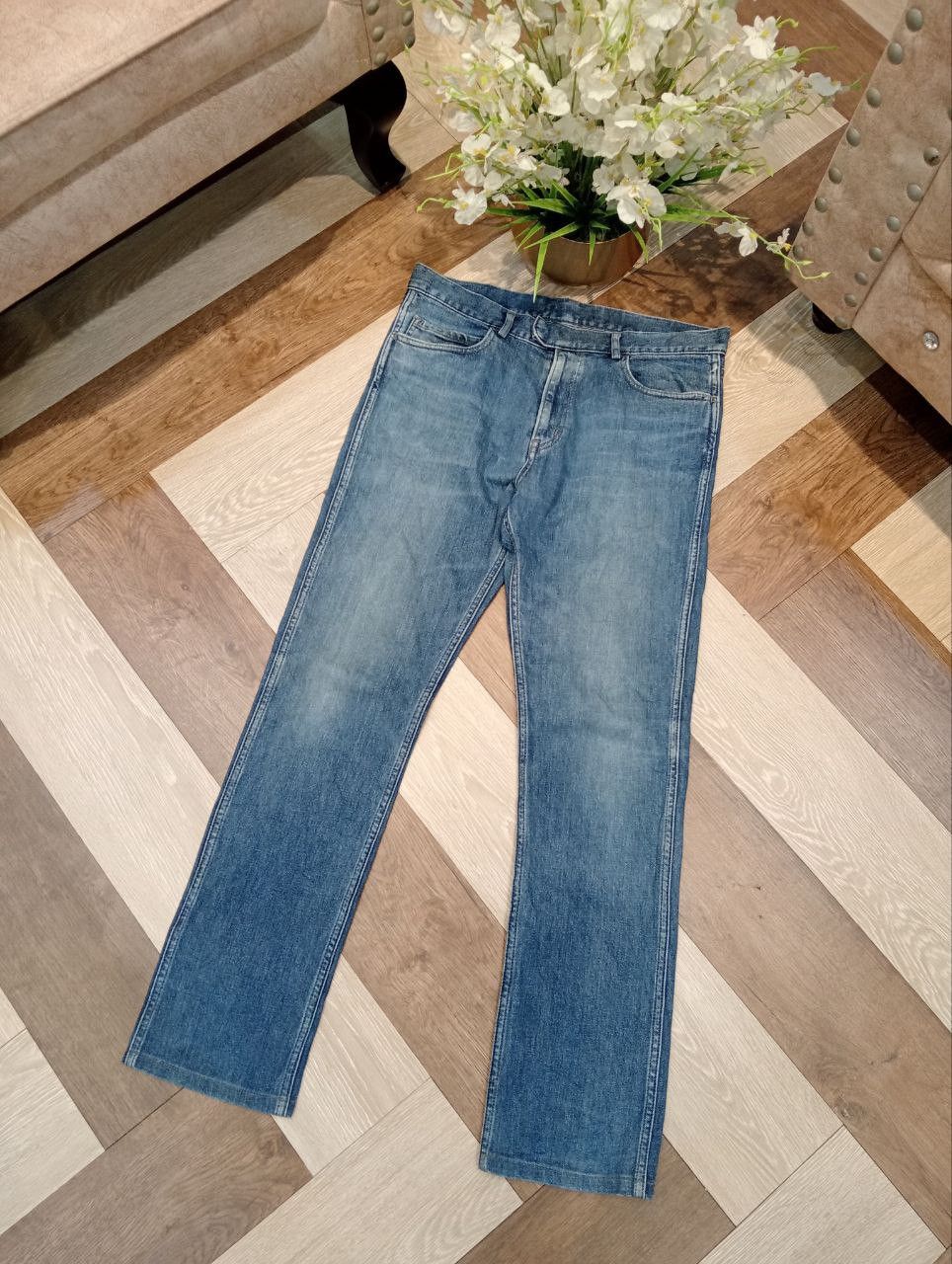 N.Hoolywood N.HOOLYWOOD BLUE DENIM PANTS MADE IN JAPAN Size US 33 - 2 Thumbnail