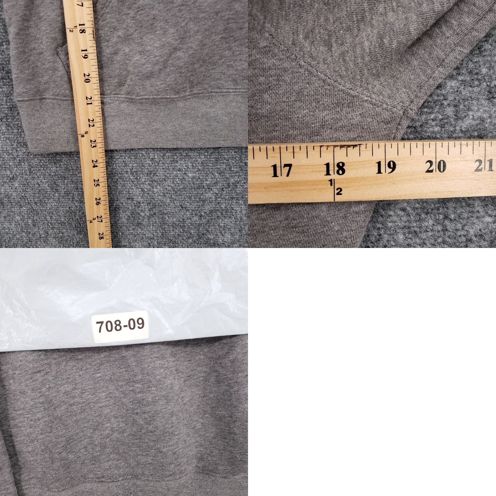 Old Navy Old Navy Hoodie Womens S Small Gray Pullover Raglan Long Sleeve Sports Outerwear Size S / US 4 / IT 40 - 8 Thumbnail