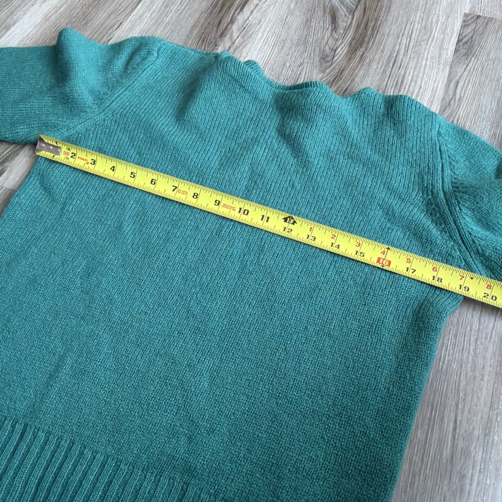& Other Stories Vintage Silver Unicorn Sweater Women L Knit Boat Neck Wool Size L / US 10 / IT 46 - 4 Thumbnail