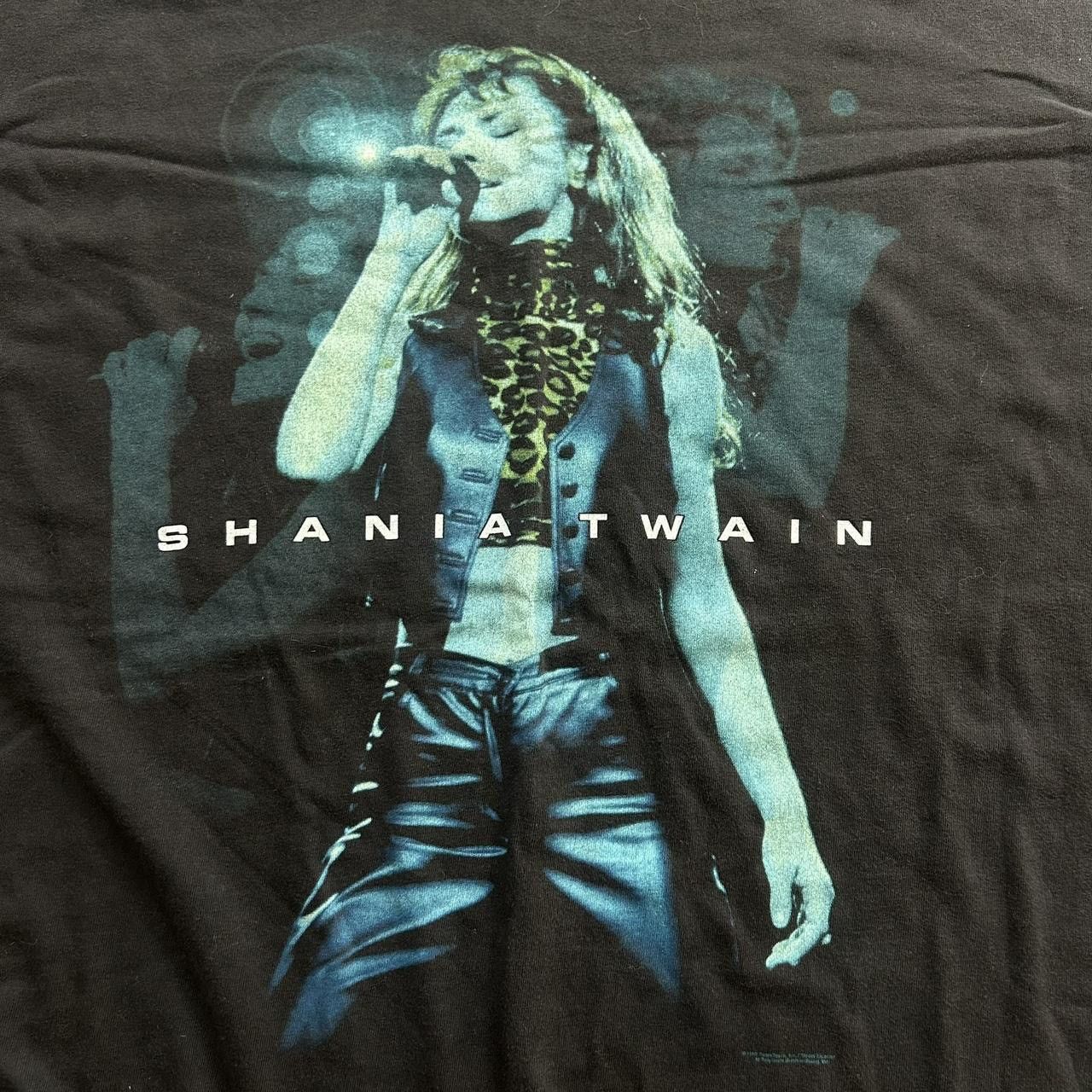 Other Vintage 1990s Shania Twain Official Concert Tour Tee Size US XL / EU 56 / 4 - 2 Thumbnail