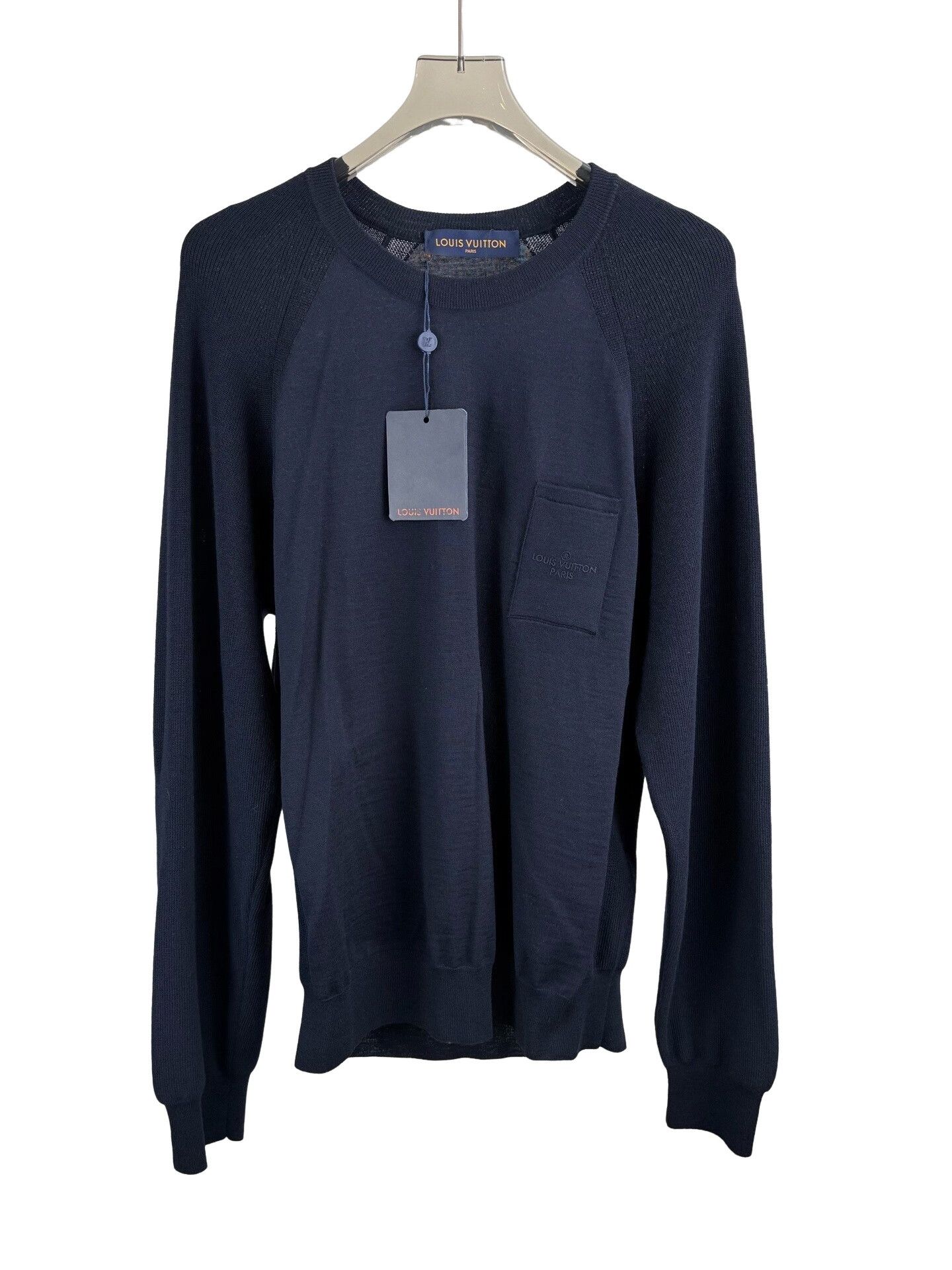 Louis Vuitton Louis Vuitton Pocket Logo Knit Sweater XL Size US XL / EU 56 / 4 - 1 Thumbnail