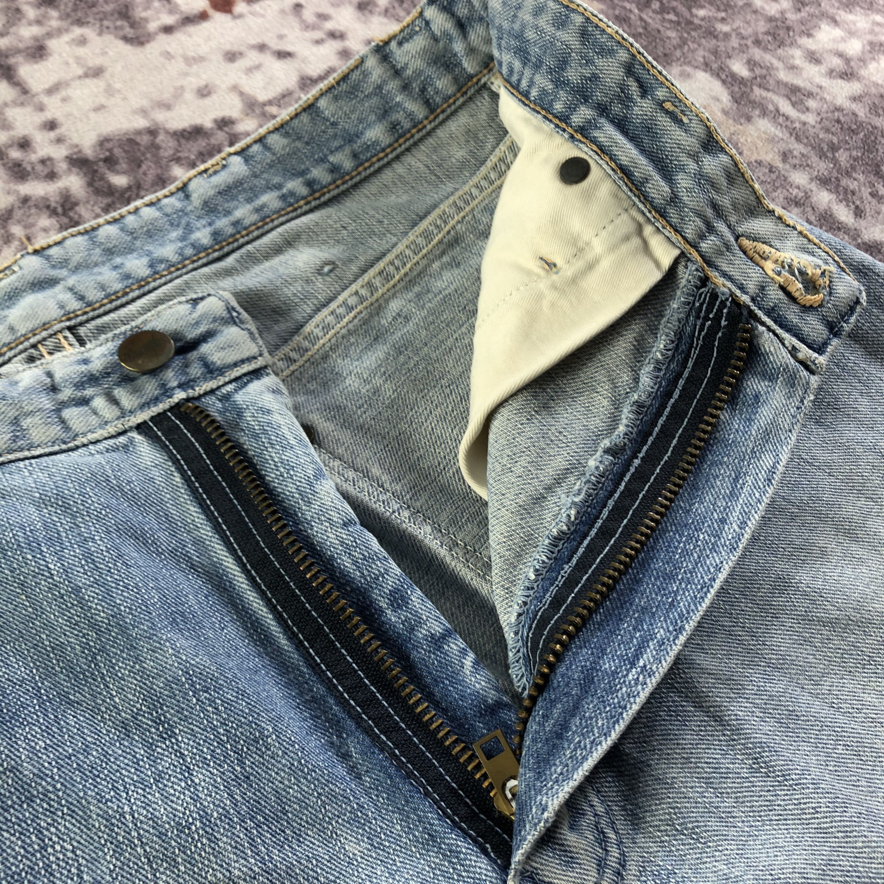 Vintage Vintage Light Wash Wrangler Redline Jeans-JM3664 Size US 30 / EU 46 - 8 Thumbnail