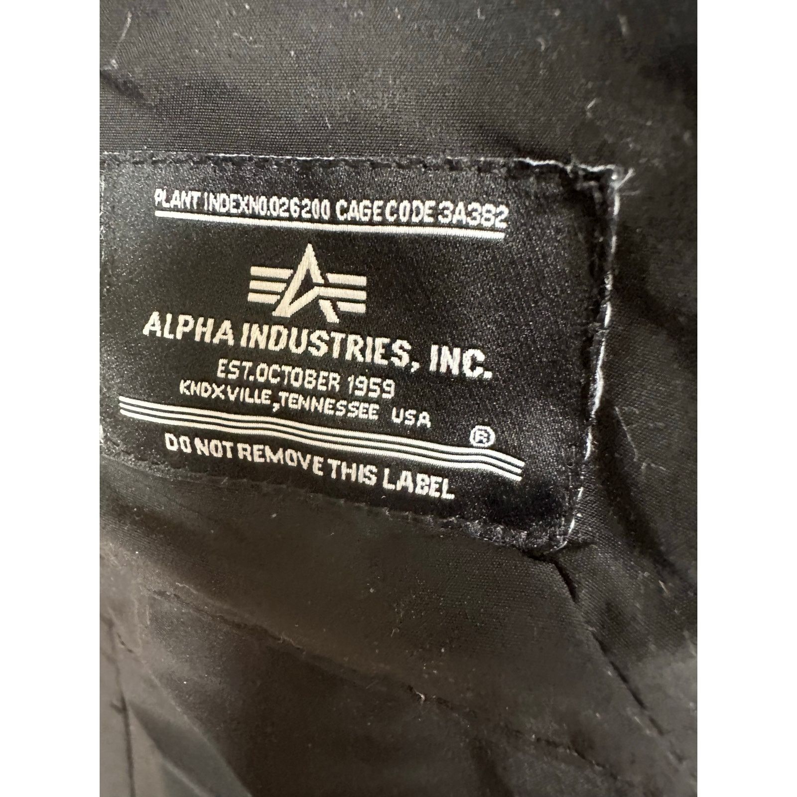 Alpha Industries Alpha Industries Black Cargo Pant Fatigue Mod Baggy - Size S Size US 27 - 22 Thumbnail