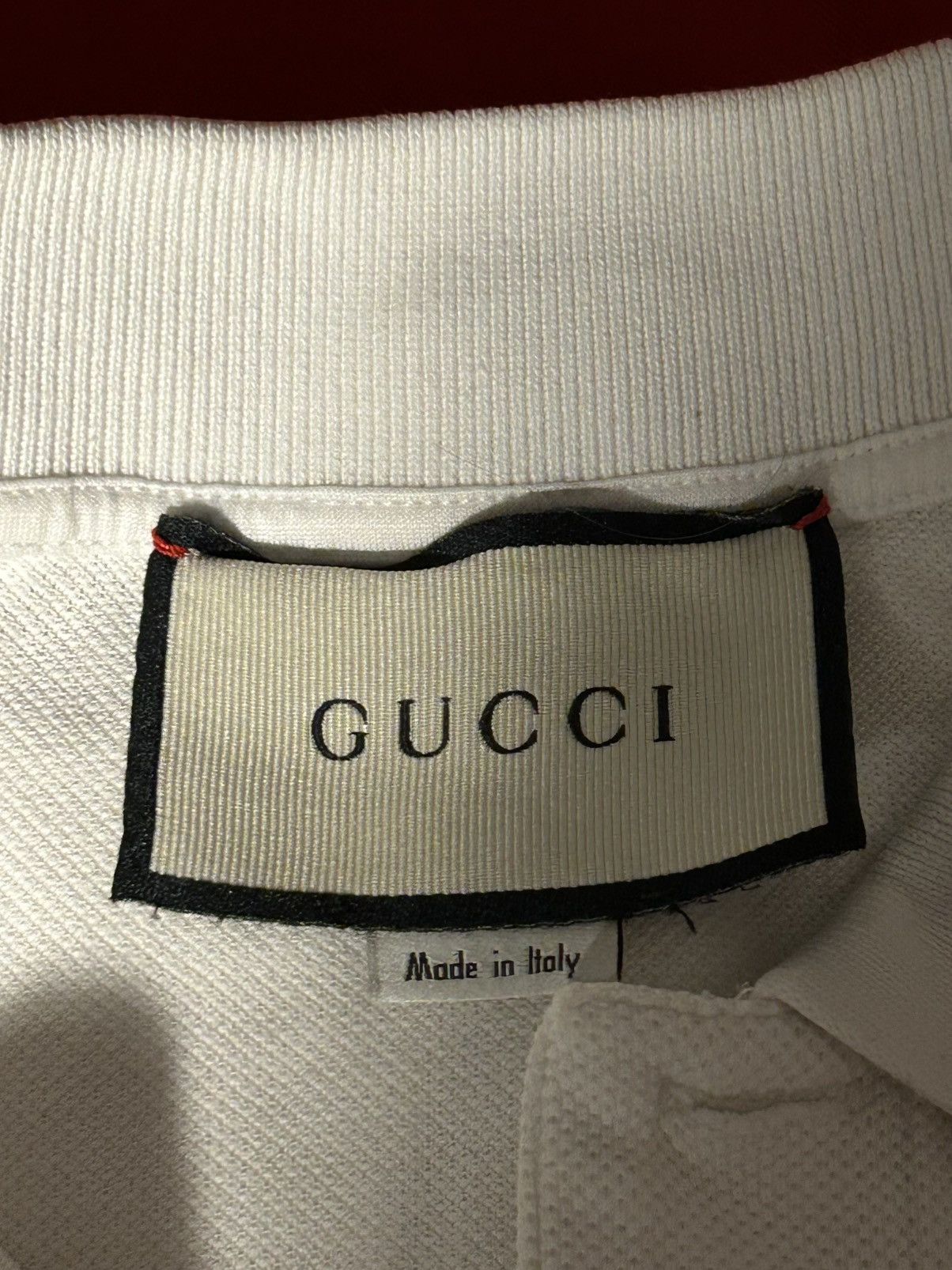 Gucci White classic Gucci Polo Size US M / EU 48-50 / 2 - 2 Thumbnail