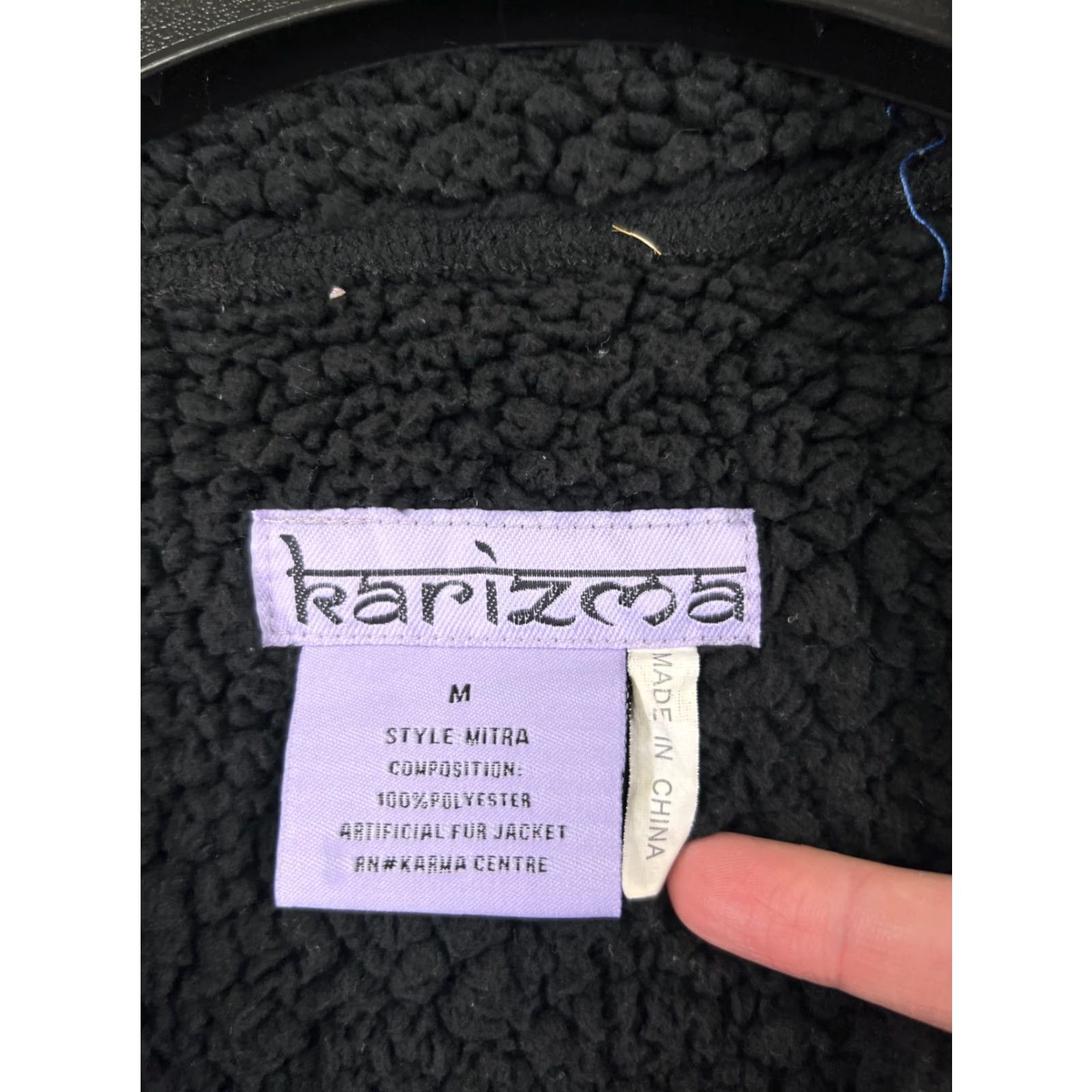 Vintage VINTAGE Karizma Vest Womens M Black Full Zip Polyester Fleece Size M / US 6-8 / IT 42-44 - 6 Thumbnail