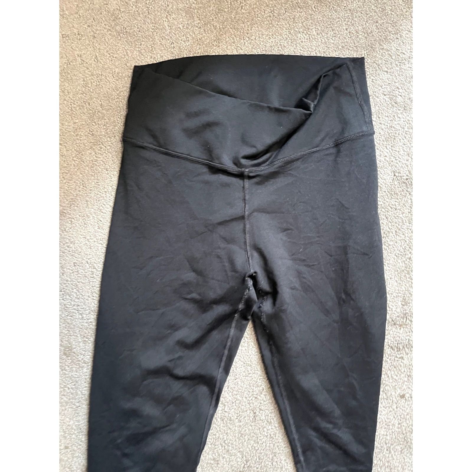 Fabletics Fabletics Black Women's Regular Leggings Solid Logo Accent Small XS? Size 28" / US 6 / IT 42 - 5 Thumbnail