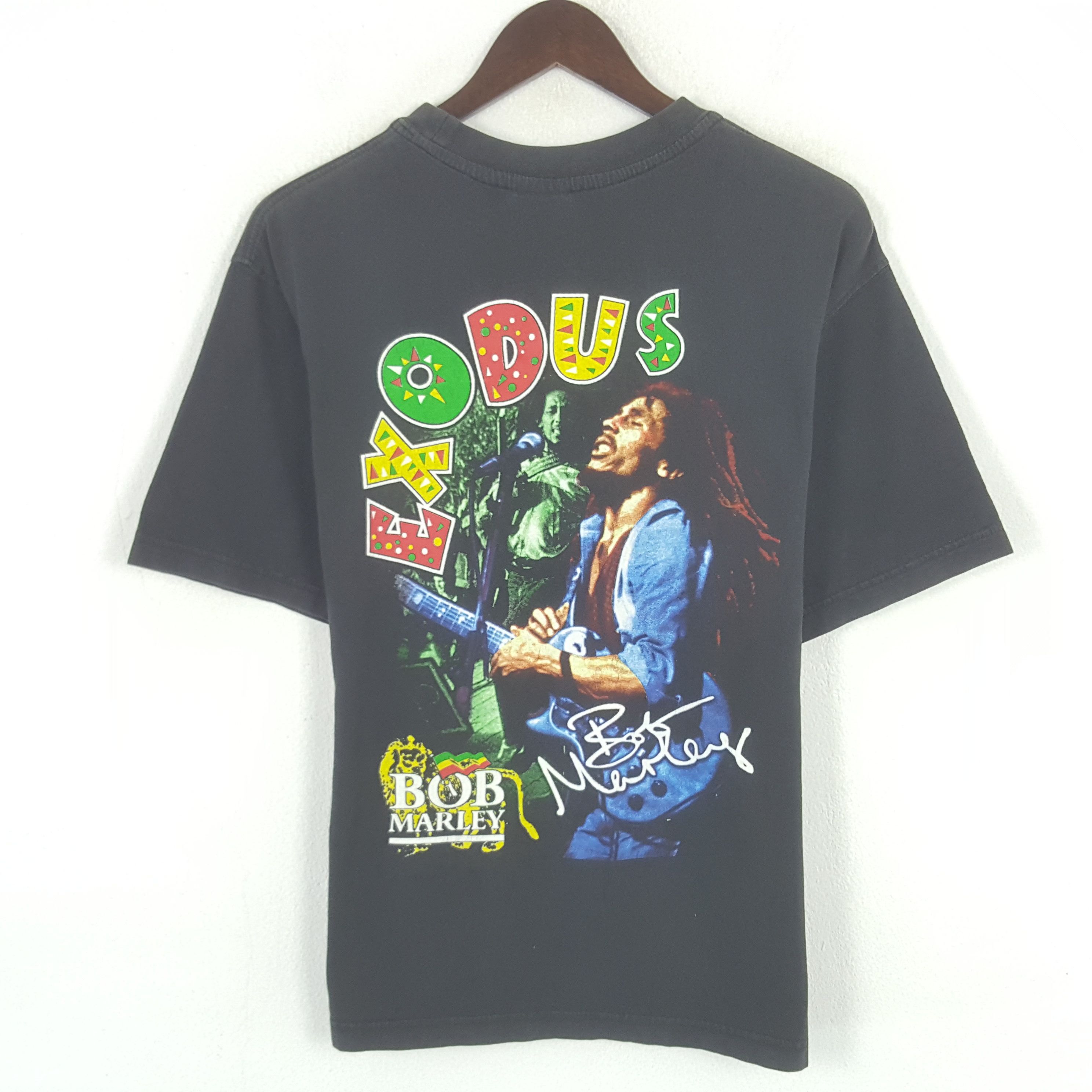 Band Tees Vintage Bob Marley American Singer Tshirt Size US L / EU 52-54 / 3 - 3 Thumbnail
