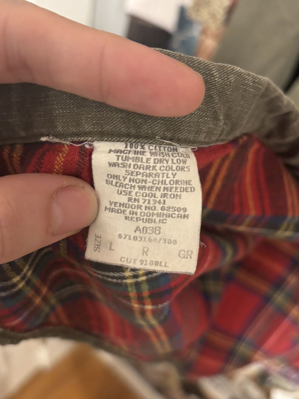 L.L. Bean 1980s L.L. Bean Green Chore Jacket Blanket Lined Size L Size US L / EU 52-54 / 3 - 6 Thumbnail