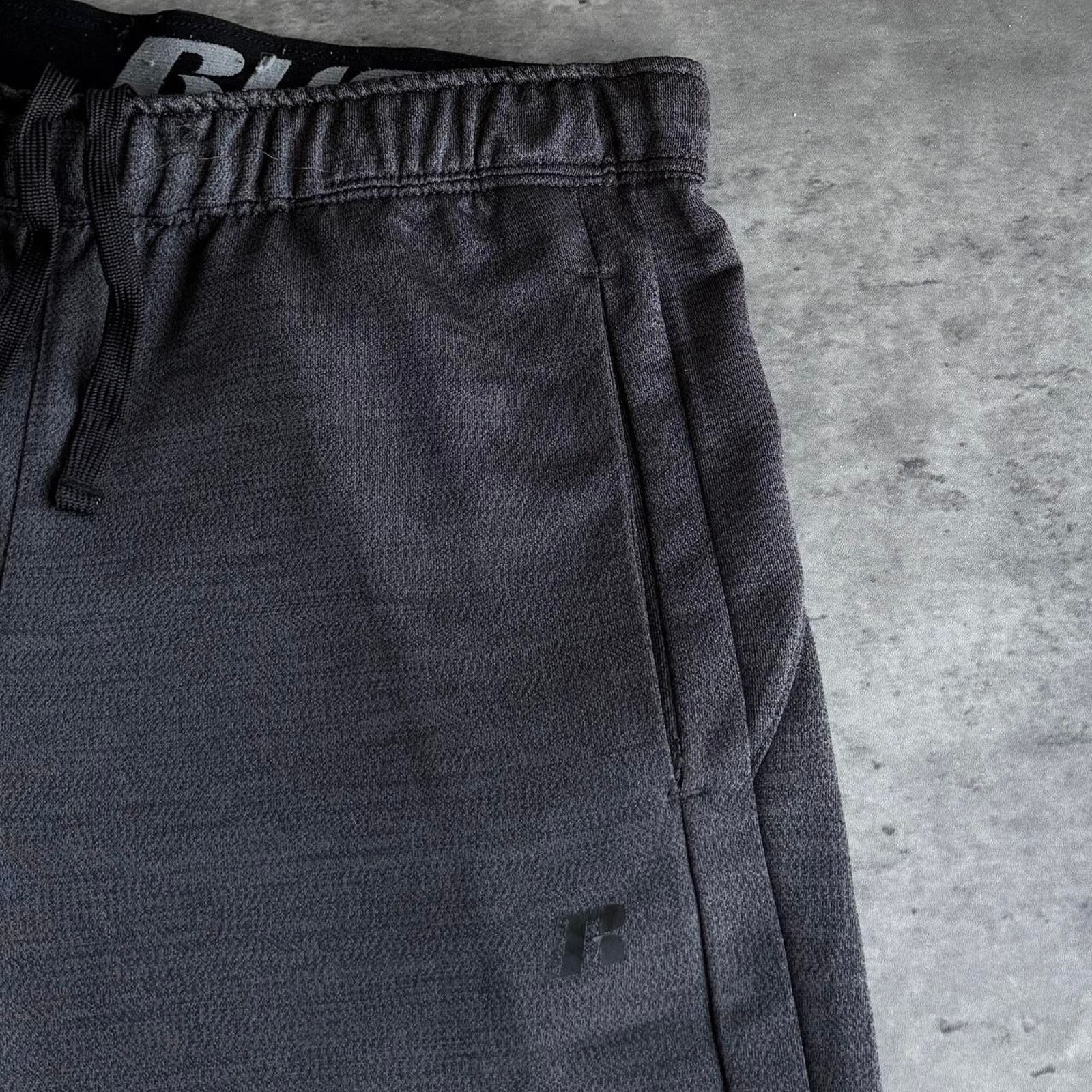 Russell Athletic Vintage Russell Athletic Grey & Black Essential Sweatpants Size US 33 - 3 Thumbnail