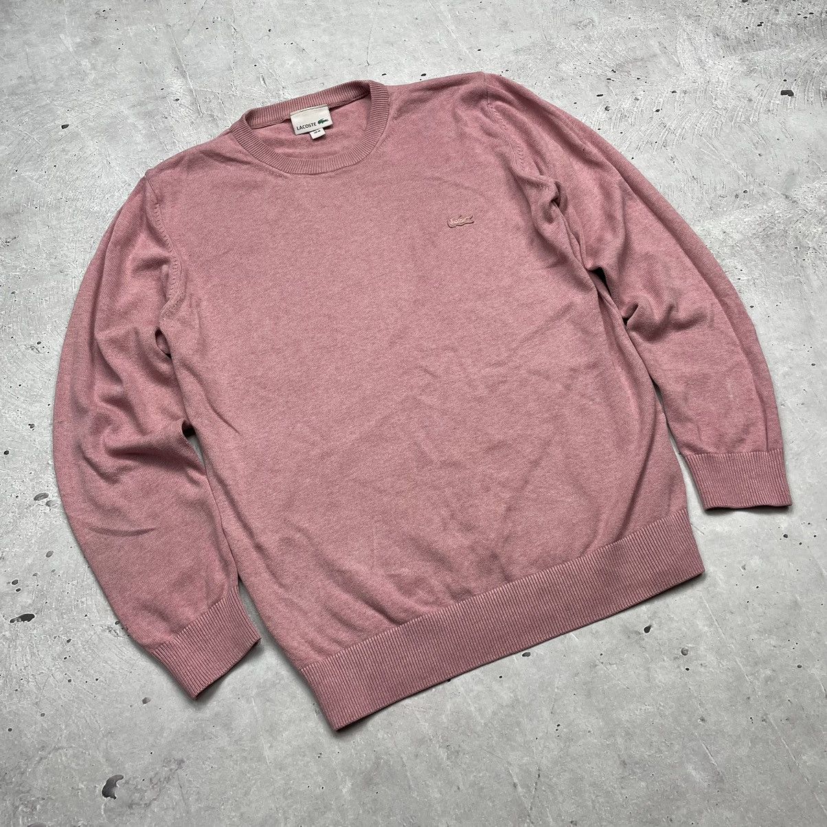 Lacoste RARE 🇫🇷Lacoste sweatshirt collar pink size M Size US M / EU 48-50 / 2 - 3 Thumbnail