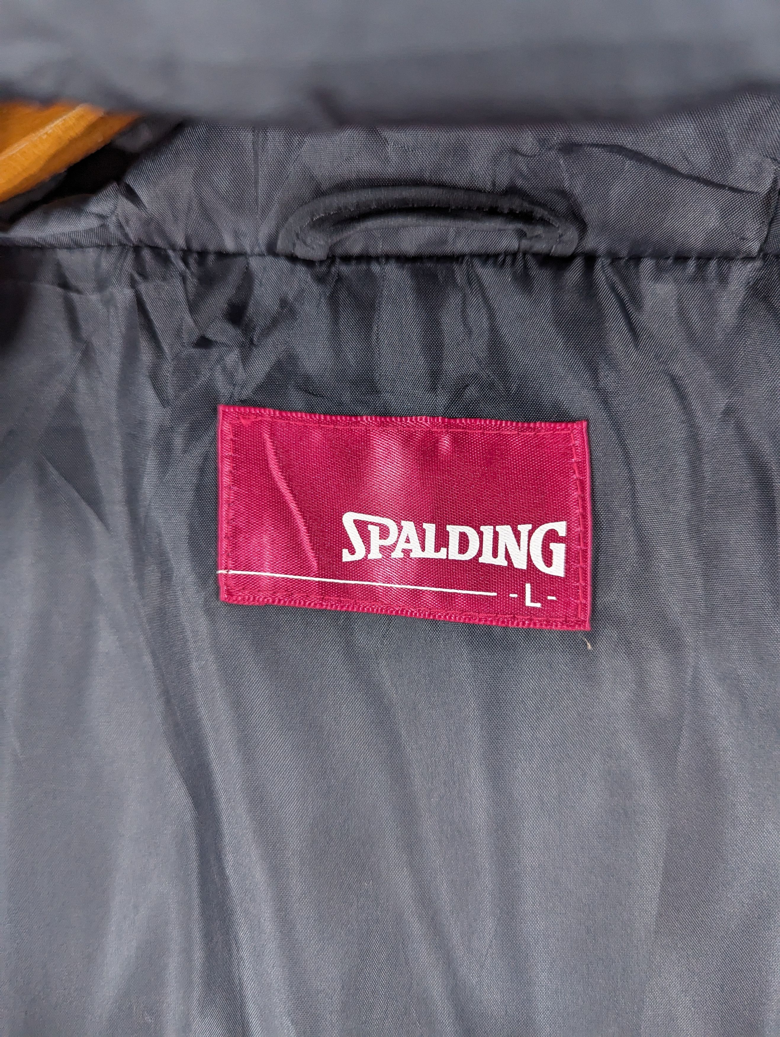 Japanese Brand Spalding Puffer Down Zipper Hooded Jacket Size US L / EU 52-54 / 3 - 9 Thumbnail
