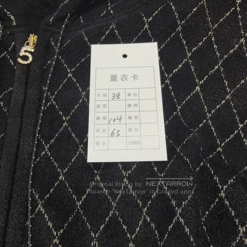 Chanel Chanel Towel fabric black and gold zipper hoodie Size XS / US 0-2 / IT 36-38 - 3 Thumbnail